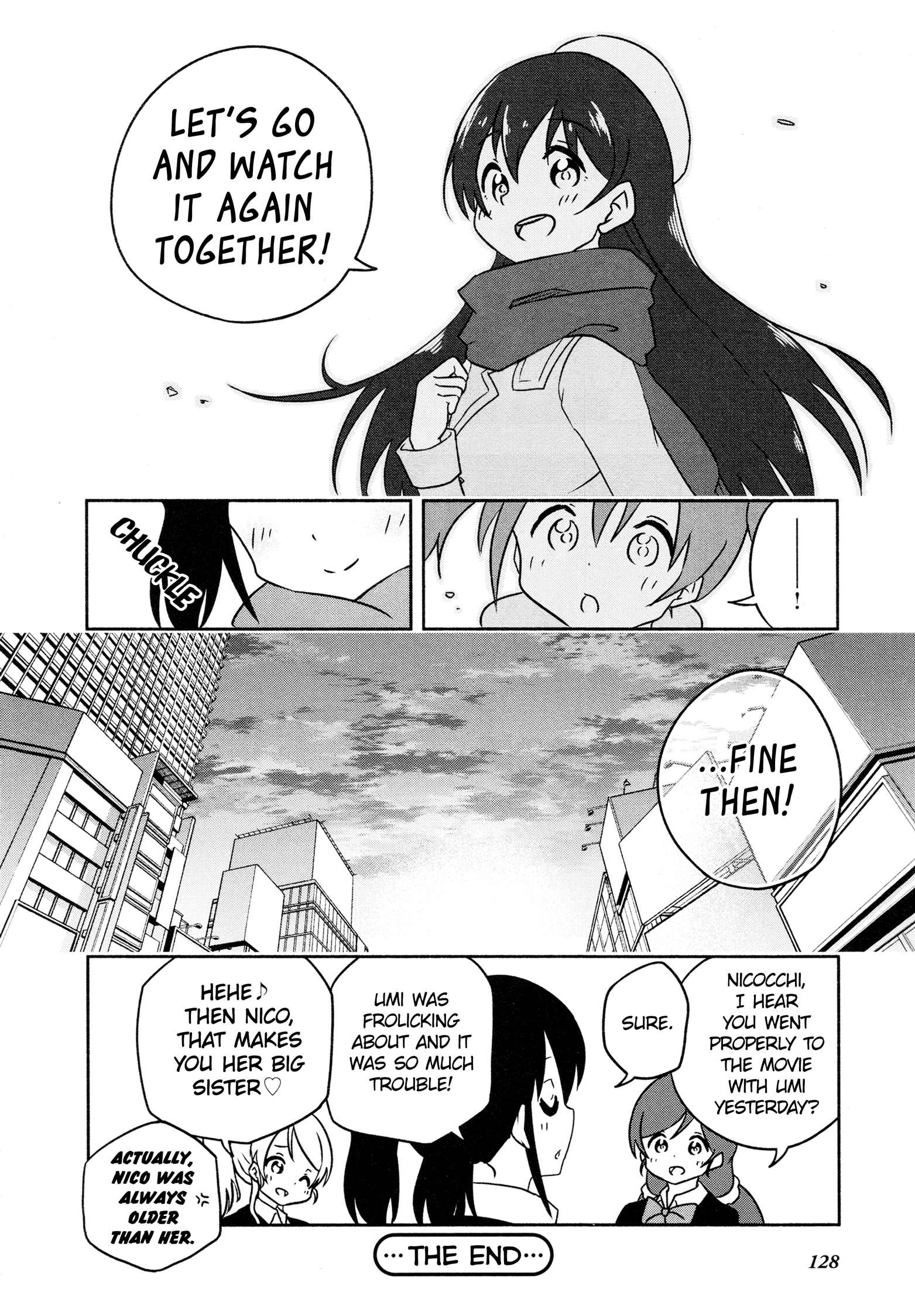 Love Live! Comic Anthology Μ's Precious Days - Vol.1 Chapter 11: Uminico Movie Date