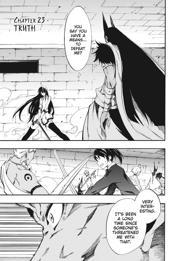 Akame Ga Kiru! Zero - Chapter 23 : Truth