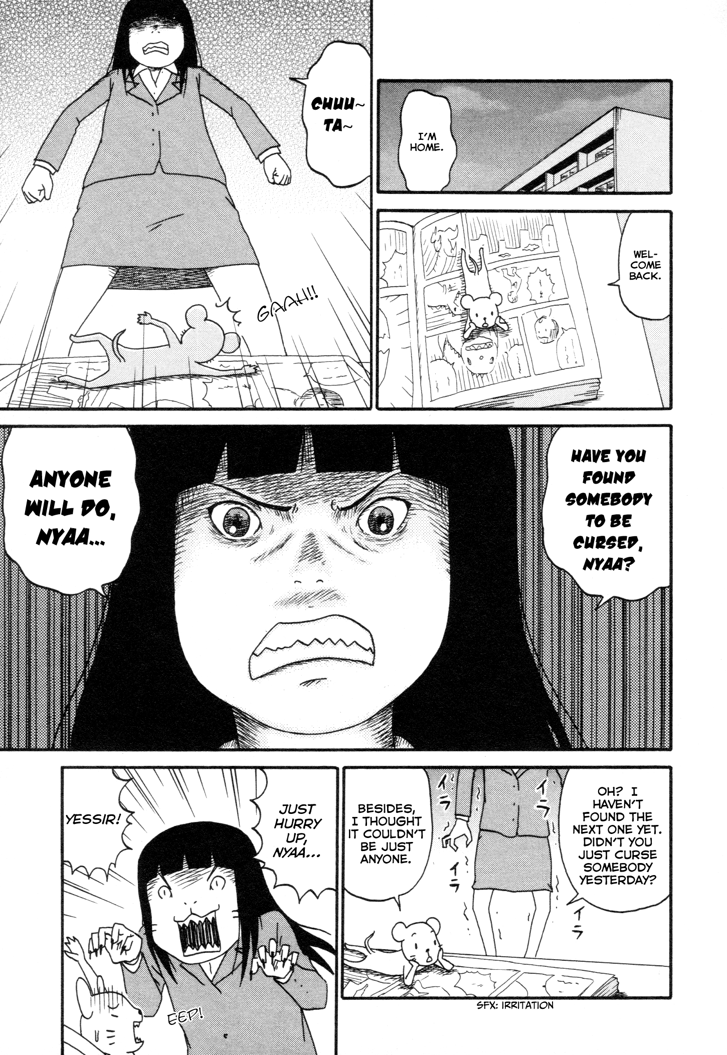 Bakeneko Ol Tamami-San - Vol.1 Chapter 2 : Somehow I Want To Be Frustrated, Nyaa...