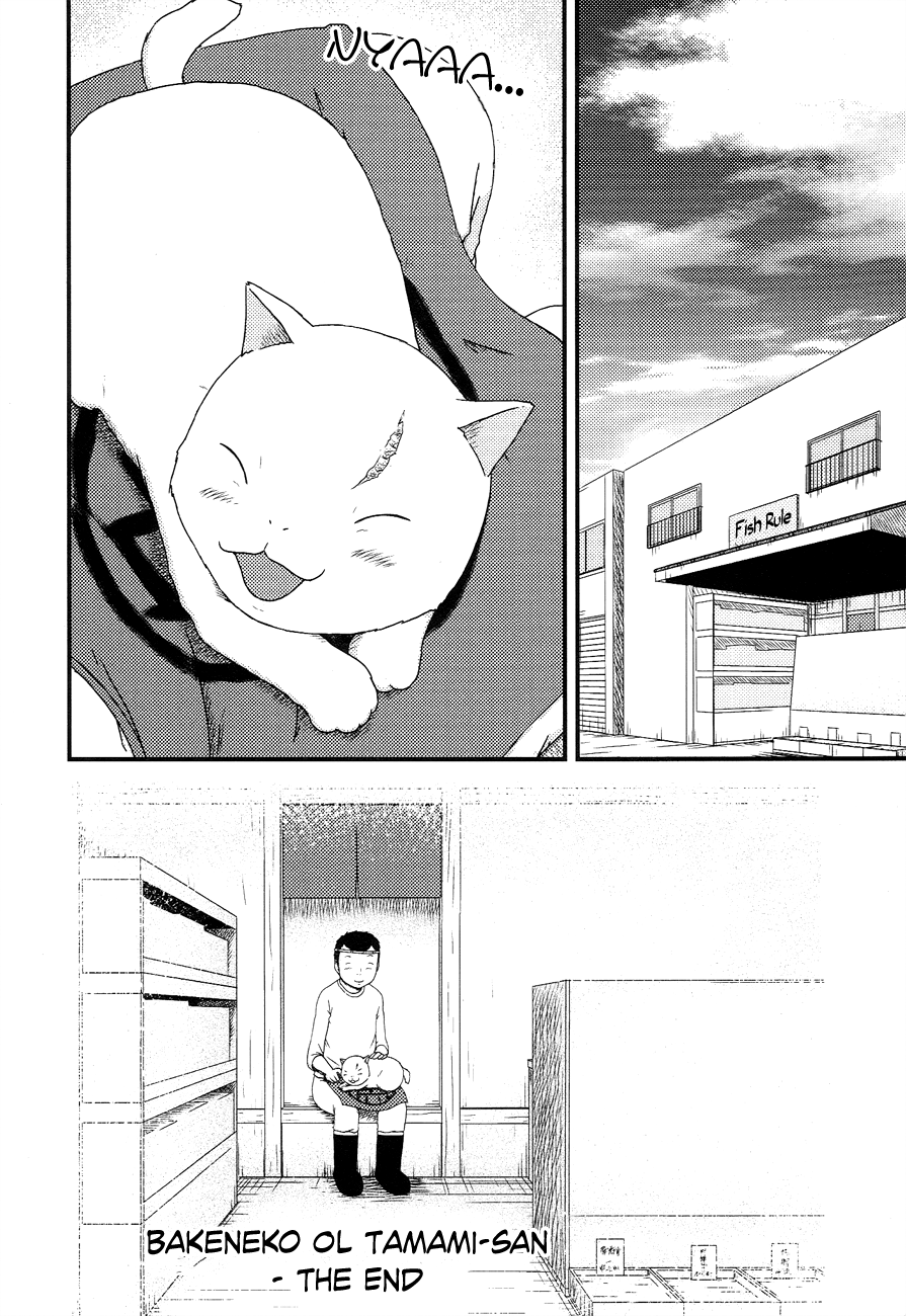 Bakeneko Ol Tamami-San - Vol.1 Chapter 14 : That's Not How It Was, Nyaa... [End]