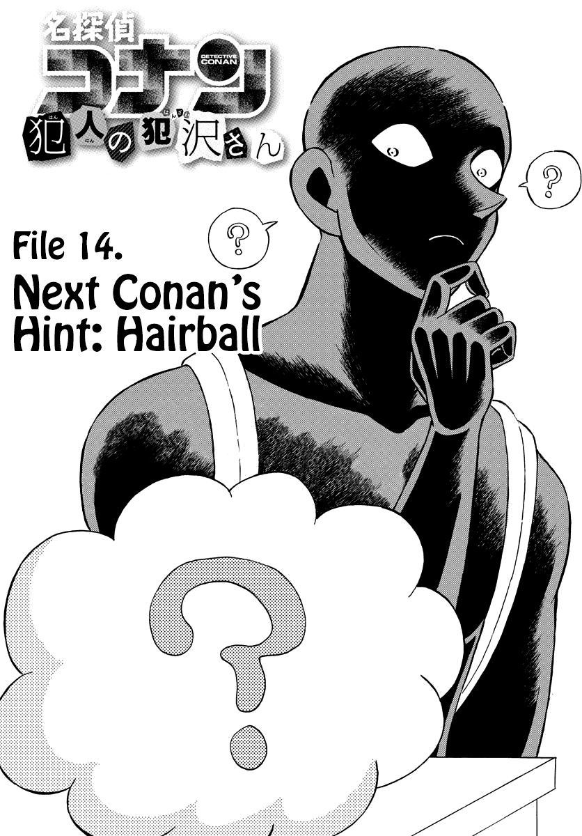 Hannin No Hanzawa-San - Vol.3 Chapter 14: Next Conan's Hint: Hairball