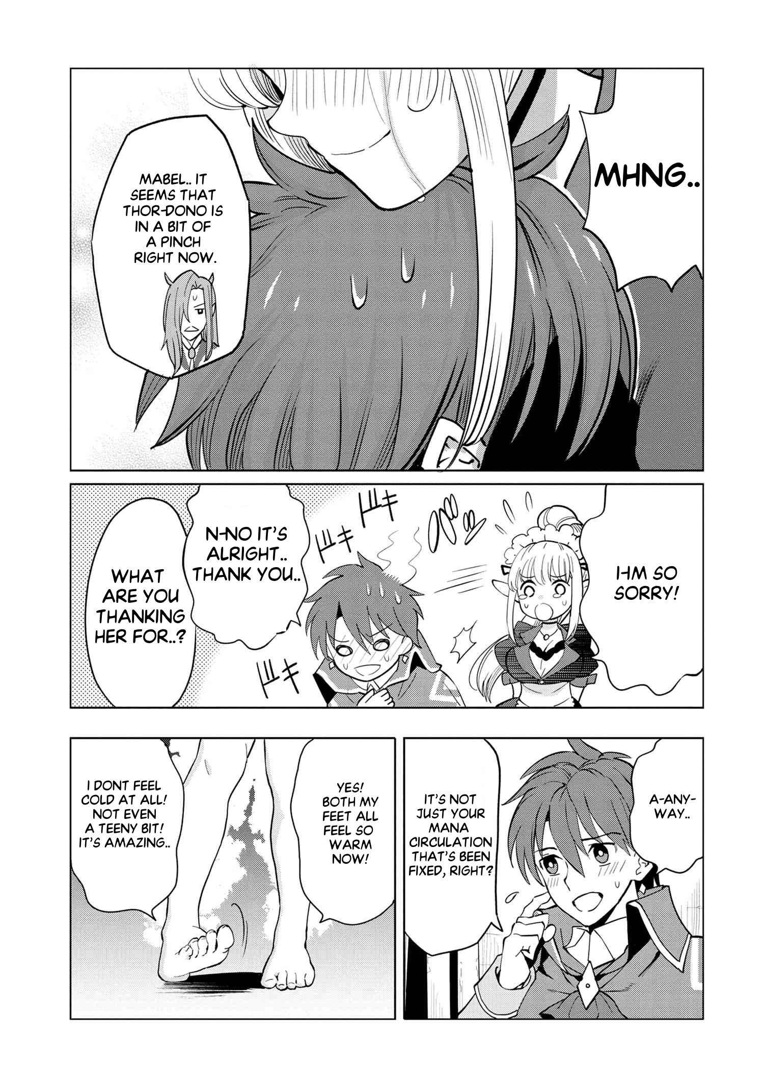 Souzou Renkinjutsushi Wa Jiyuu Wo Ouka Suru: Kokyou Wo Tsuihou Saretara, Maou No Ohizamoto De Chouzetsu Kouka No Magic Item Tsukuri-Houdai Ni Narimashita - Vol.1 Chapter 3.4