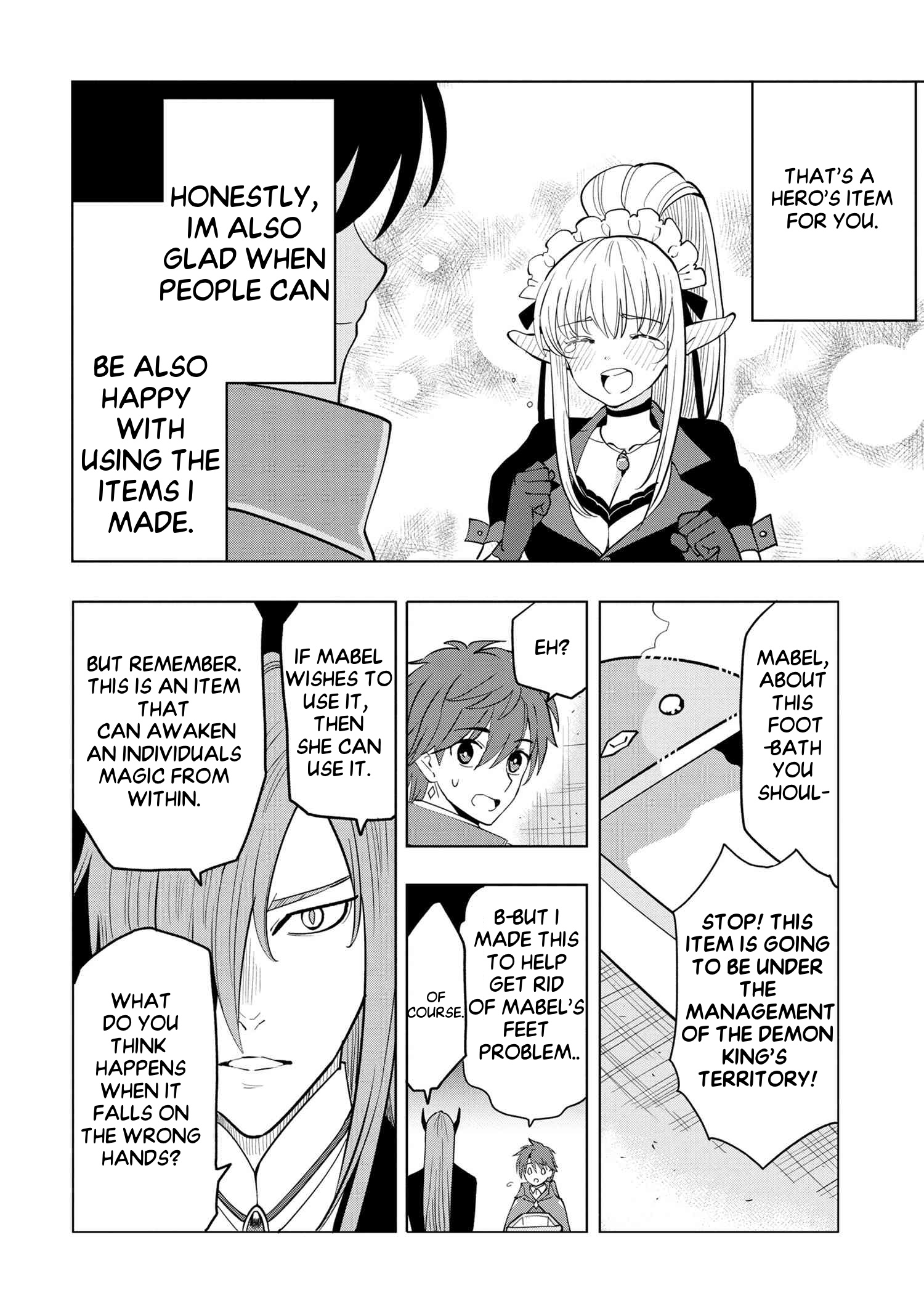 Souzou Renkinjutsushi Wa Jiyuu Wo Ouka Suru: Kokyou Wo Tsuihou Saretara, Maou No Ohizamoto De Chouzetsu Kouka No Magic Item Tsukuri-Houdai Ni Narimashita - Vol.1 Chapter 3.4