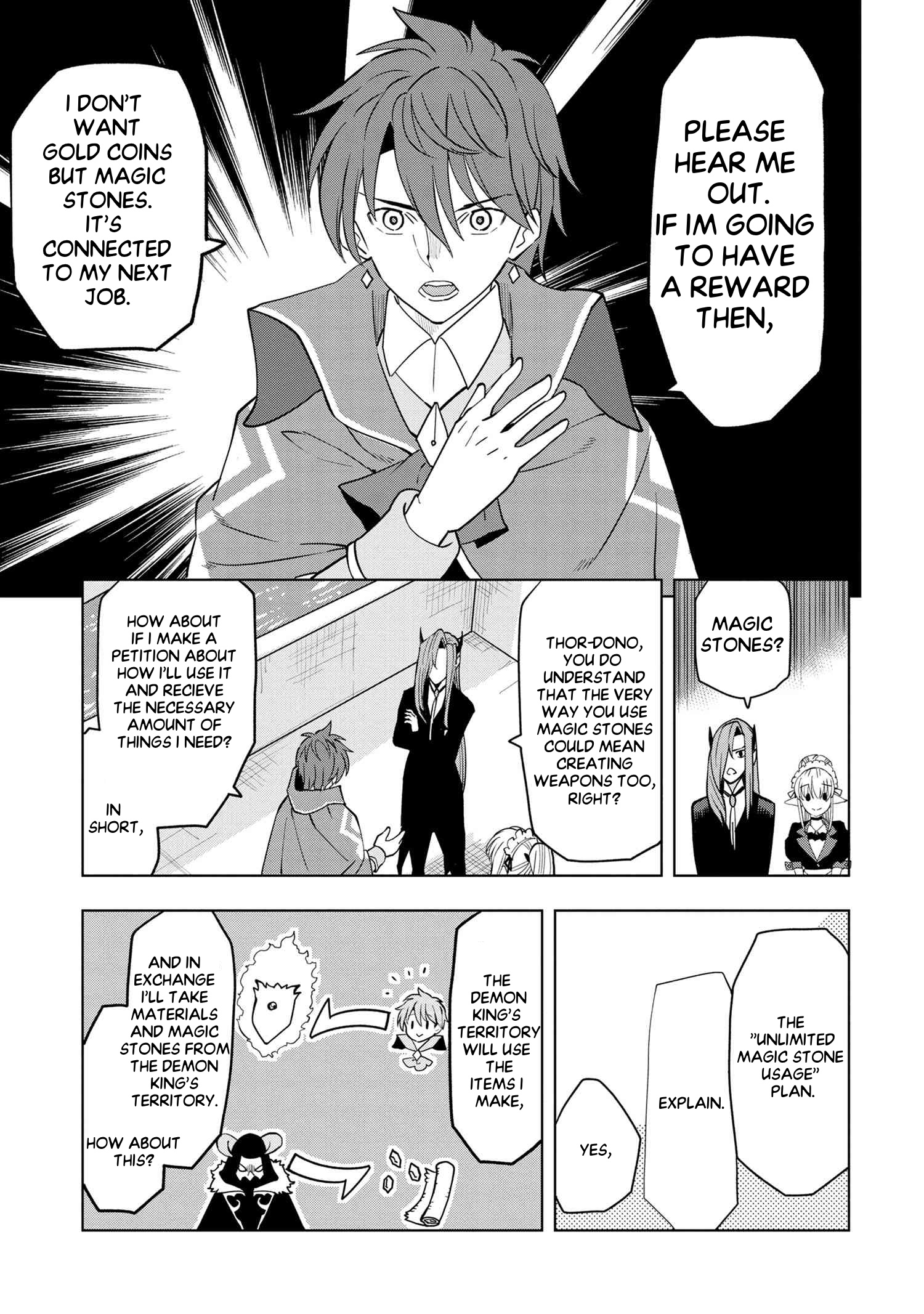 Souzou Renkinjutsushi Wa Jiyuu Wo Ouka Suru: Kokyou Wo Tsuihou Saretara, Maou No Ohizamoto De Chouzetsu Kouka No Magic Item Tsukuri-Houdai Ni Narimashita - Vol.1 Chapter 3.4