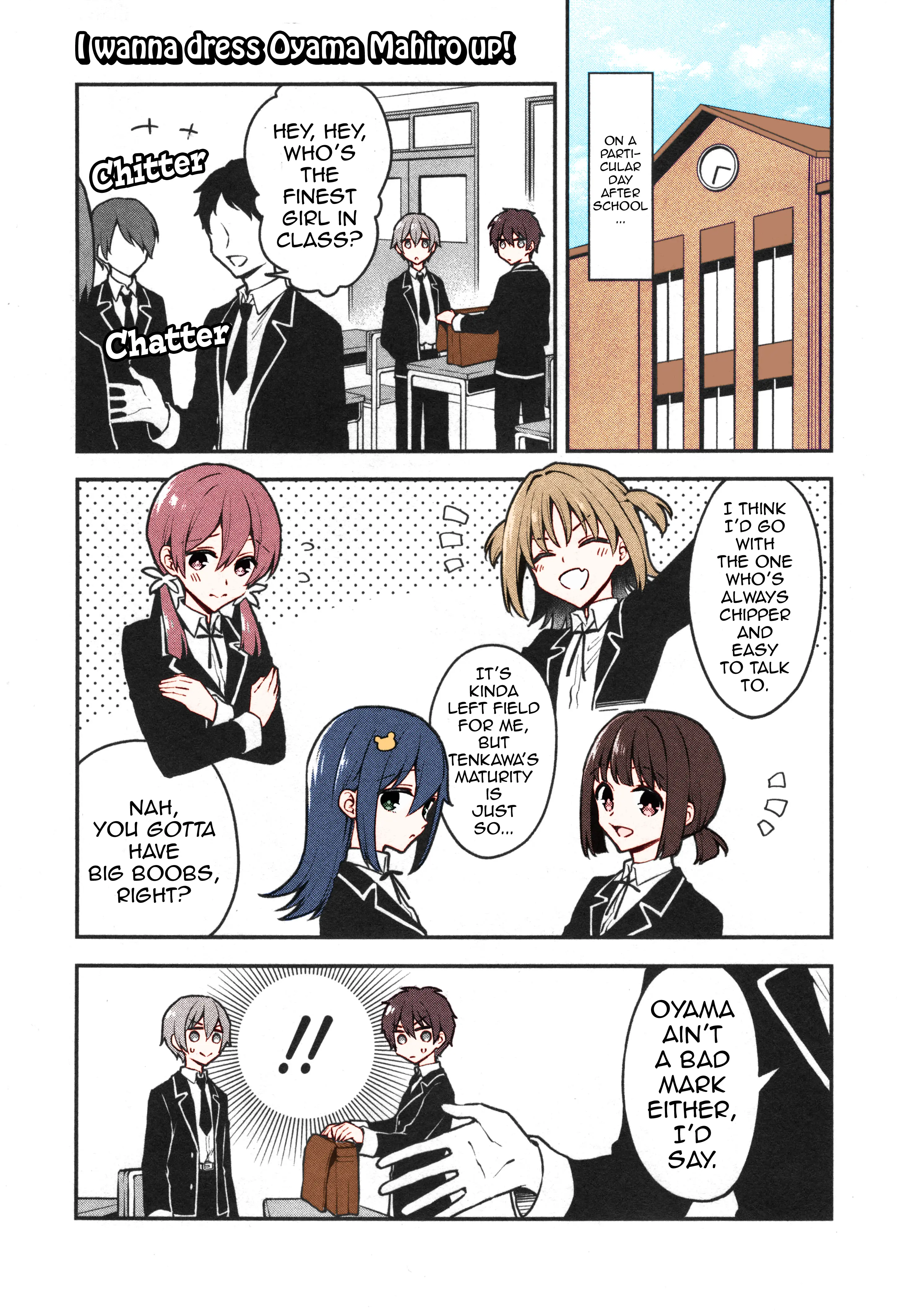 Onii-Chan Is Done For! Official Anthology Comic (Fan Colored) - Vol.1 Chapter 7: I Wanna Dress Oyama Mahiro Up!