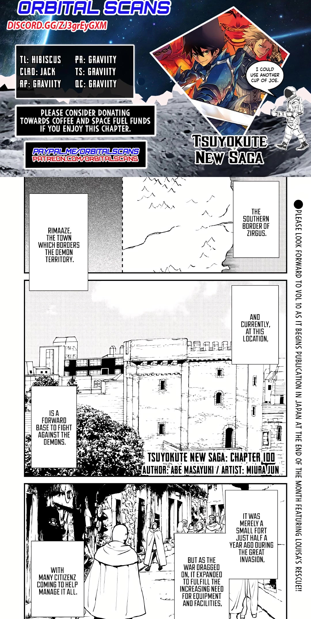 Tsuyokute New Saga - Chapter 101