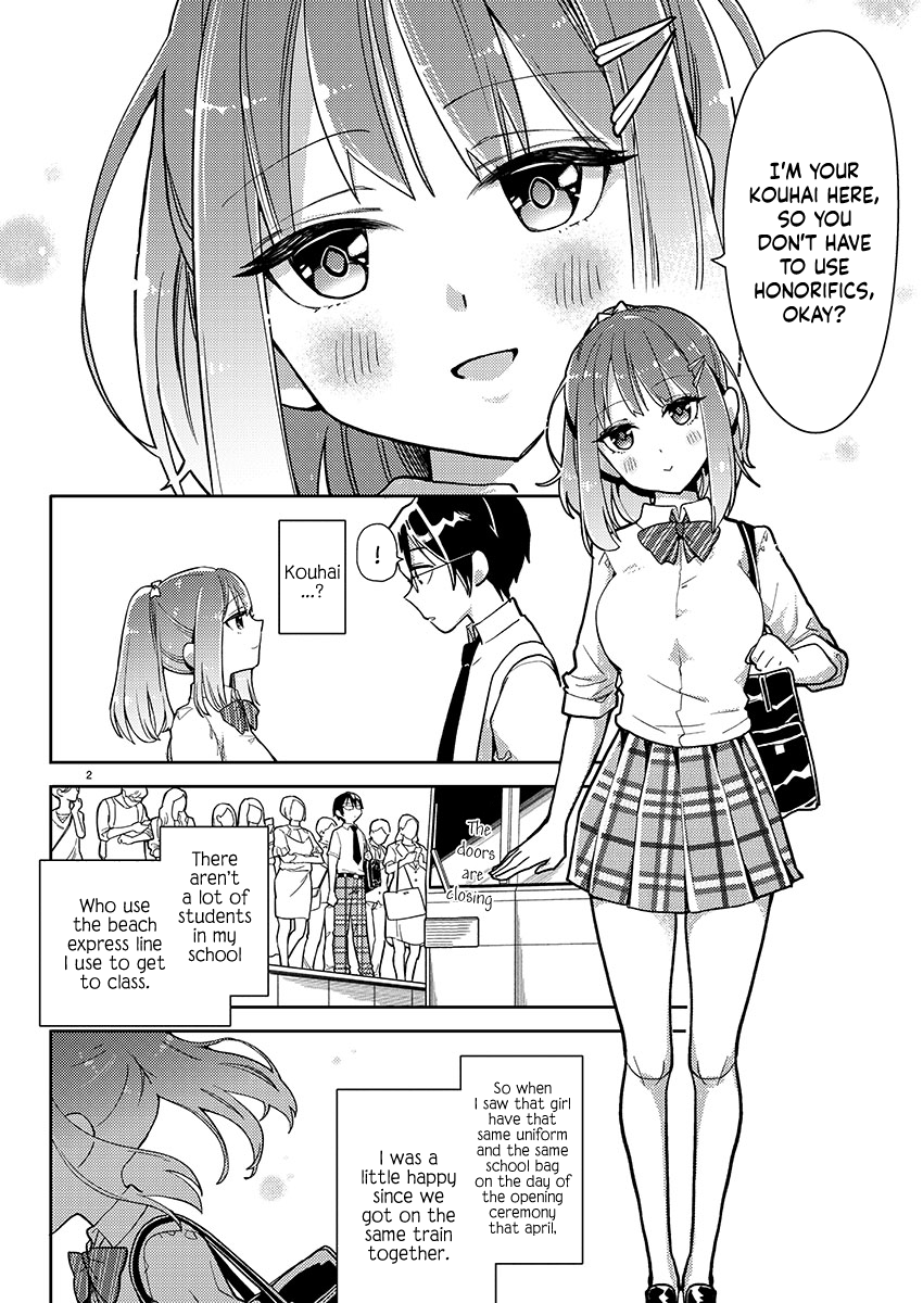 Watashi No Shiranai Senpai No 100 Ko No Koto - Chapter 1: What's Your Line Account, Senpai?