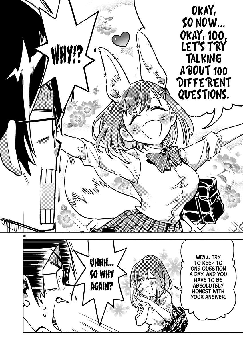 Watashi No Shiranai Senpai No 100 Ko No Koto - Chapter 1: What's Your Line Account, Senpai?