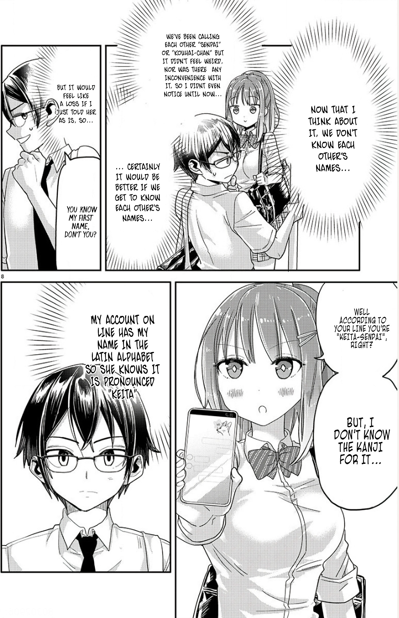 Watashi No Shiranai Senpai No 100 Ko No Koto - Chapter 4: What's Your Name Senpai?