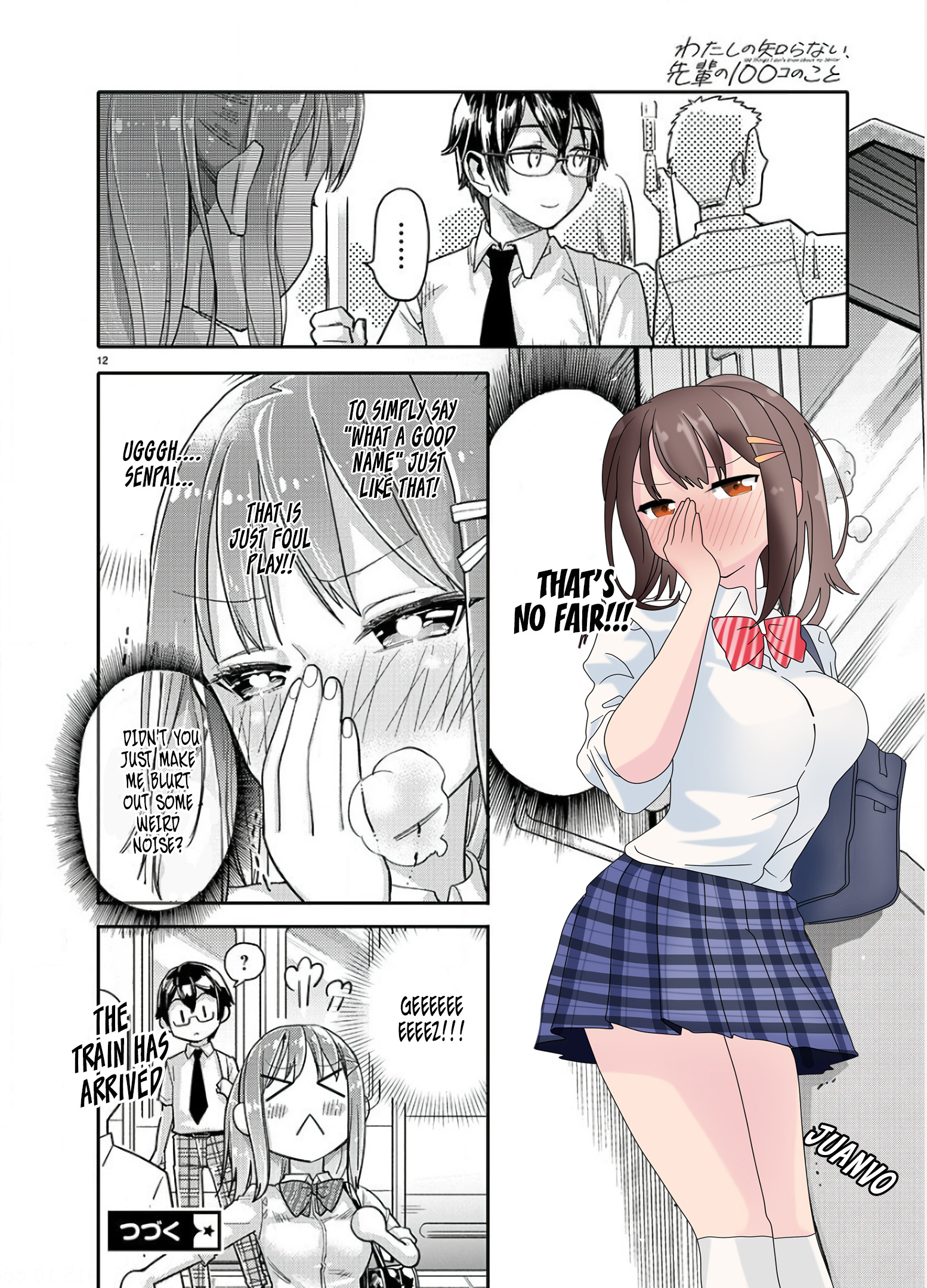 Watashi No Shiranai Senpai No 100 Ko No Koto - Chapter 4: What's Your Name Senpai?