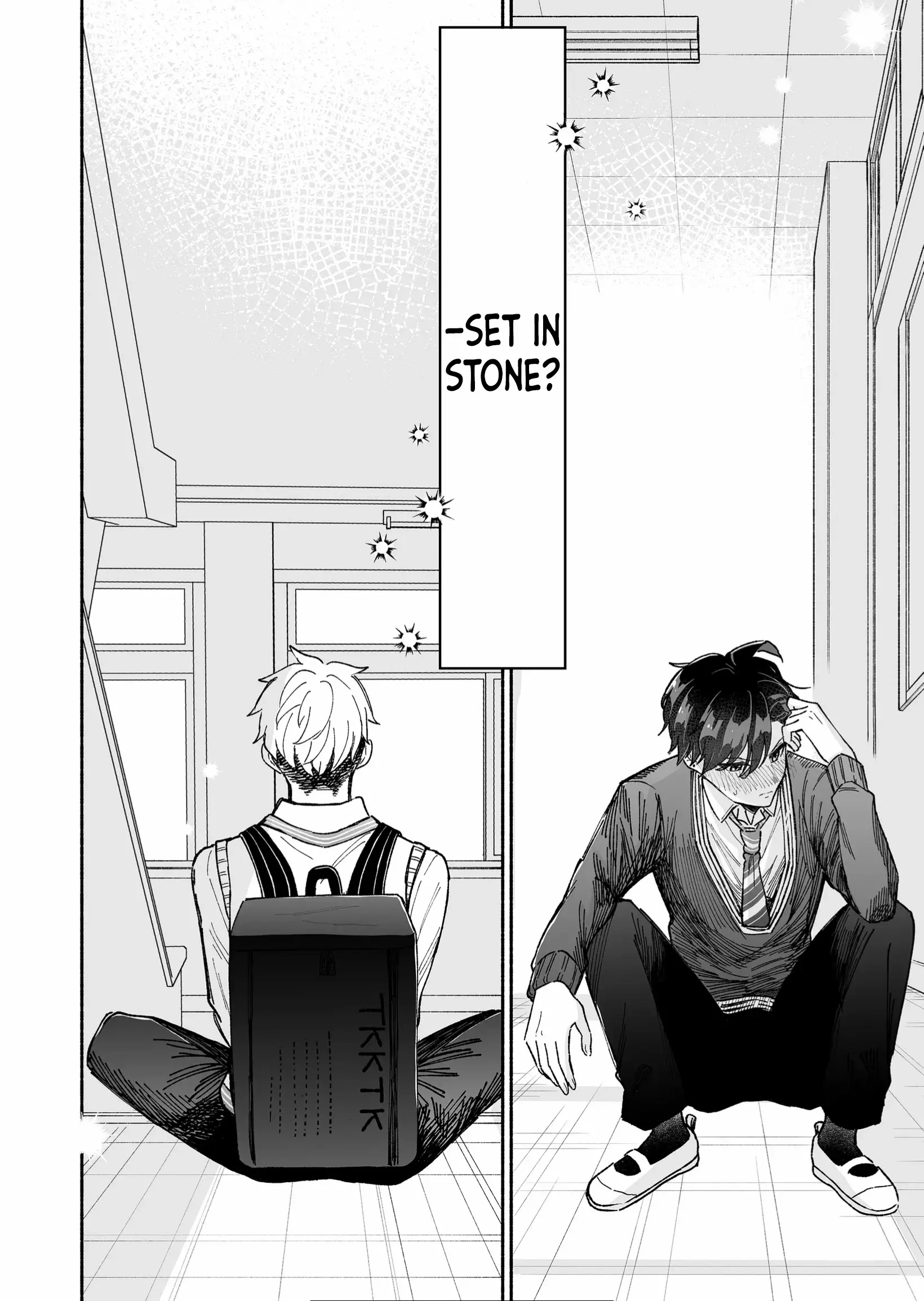 A Cool Girl And A 12Cm Promise - Chapter 3: Set In Stone?