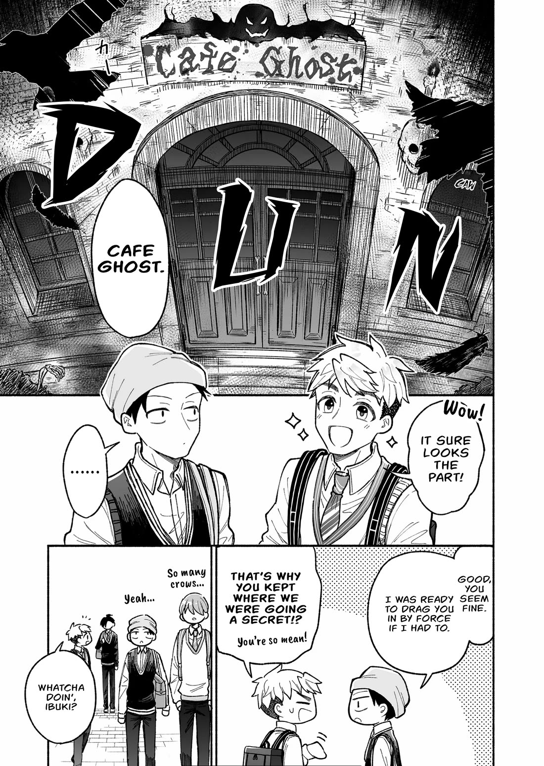 A Cool Girl And A 12Cm Promise - Chapter 10: Cafe Ghost