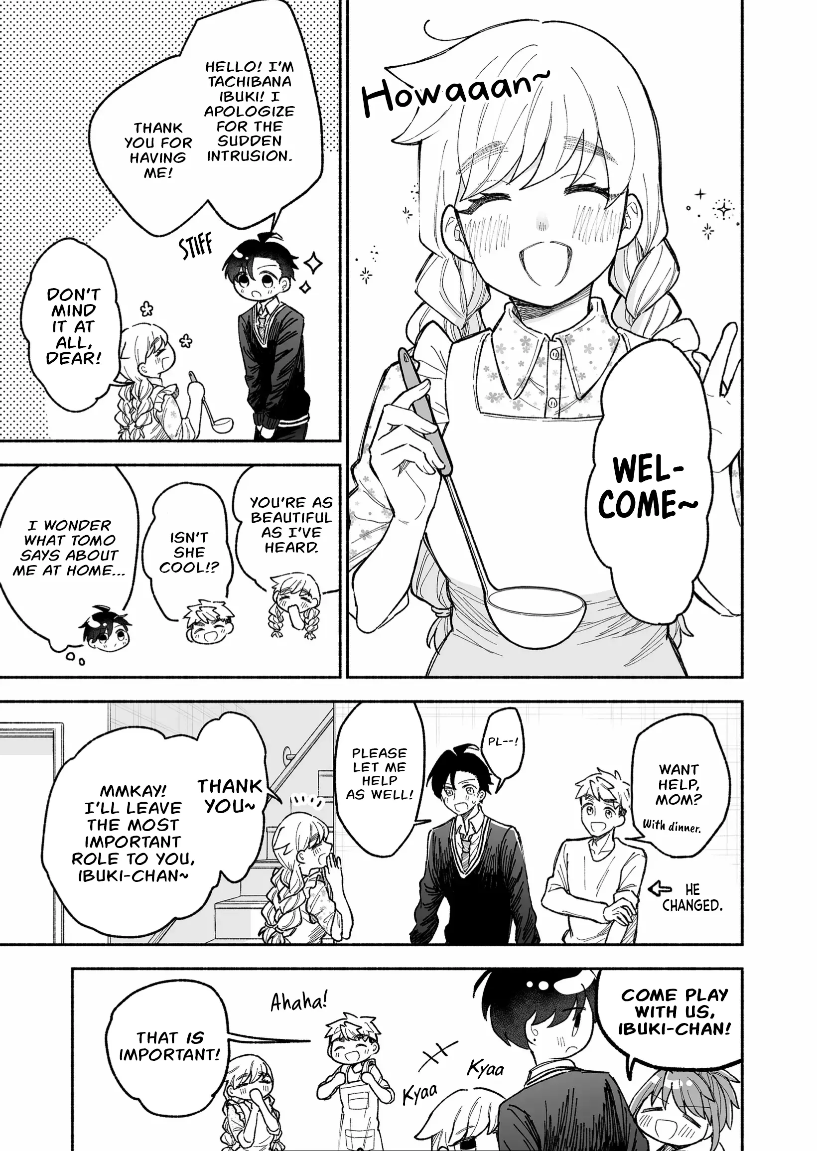 A Cool Girl And A 12Cm Promise - Chapter 12: Sleepover