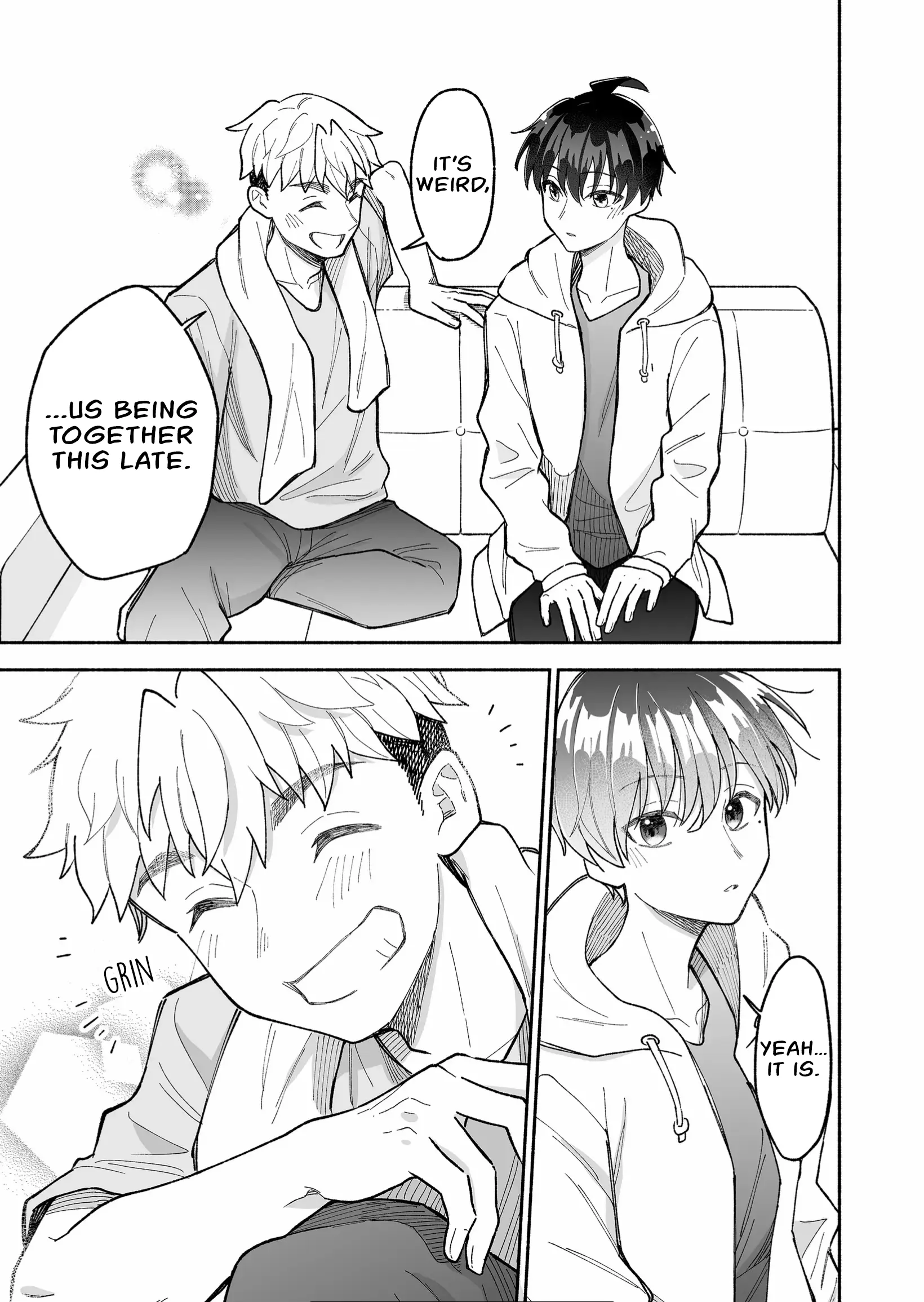 A Cool Girl And A 12Cm Promise - Chapter 12: Sleepover