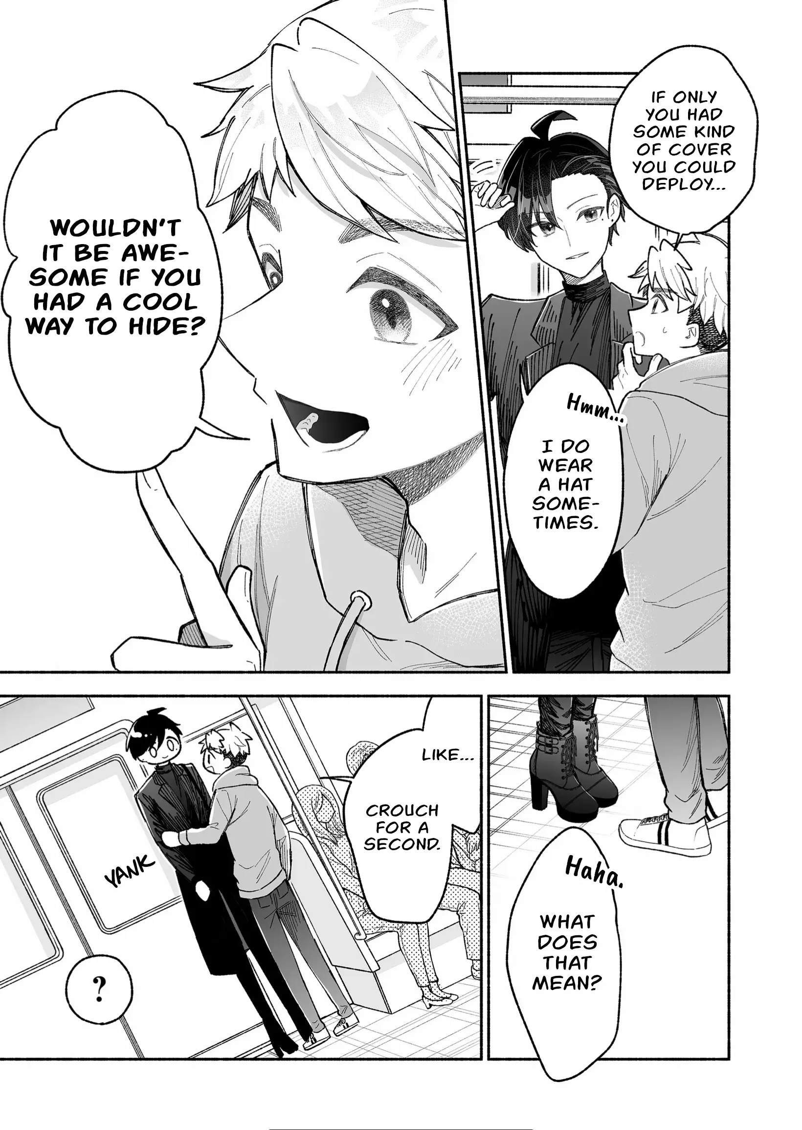 A Cool Girl And A 12Cm Promise - Chapter 6: Means Of Hiding