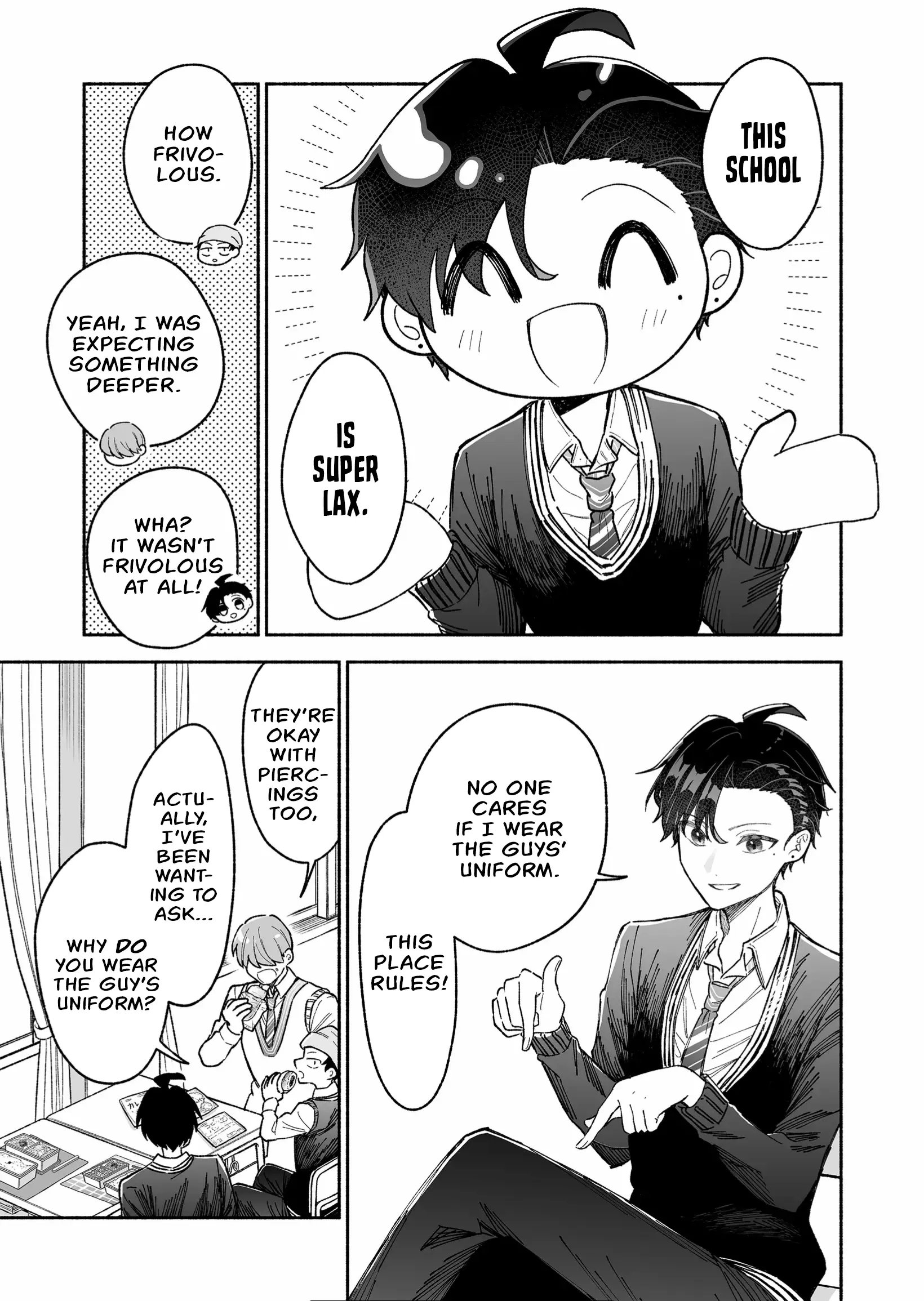 A Cool Girl And A 12Cm Promise - Chapter 5: Reason For Applying