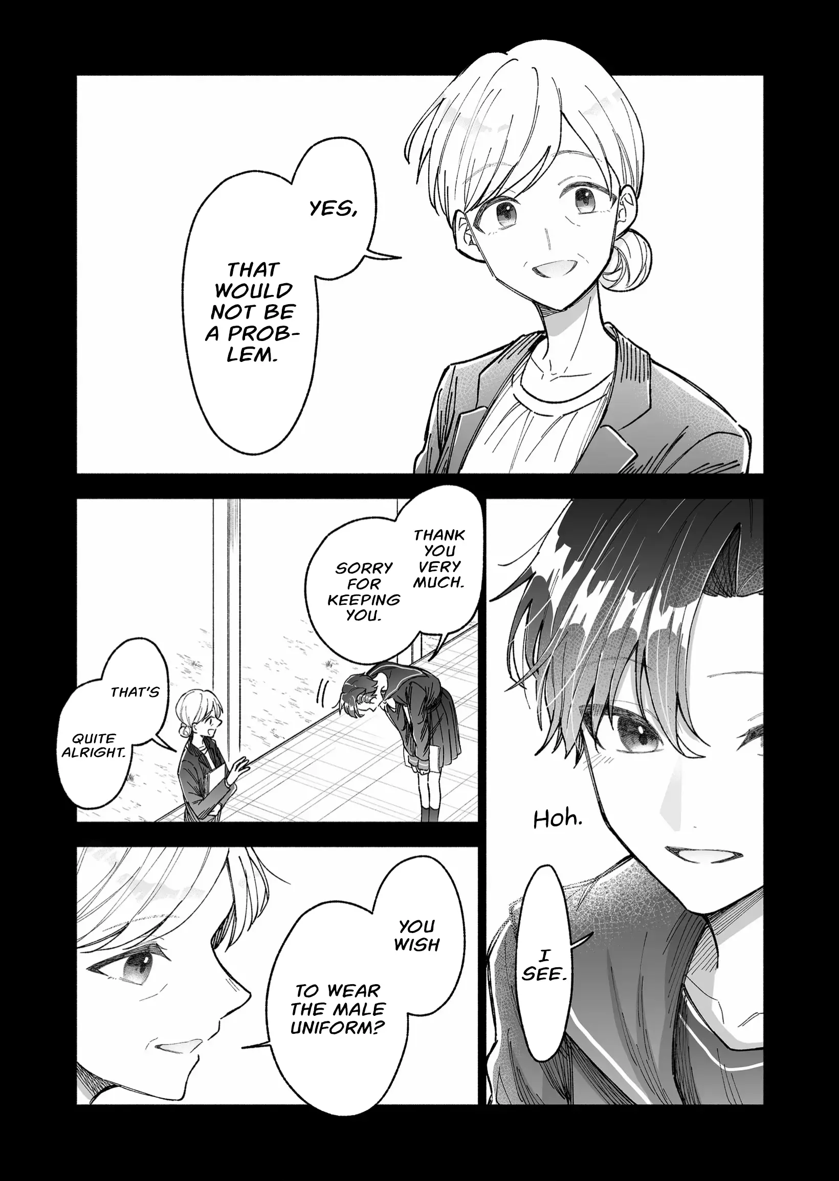 A Cool Girl And A 12Cm Promise - Chapter 5: Reason For Applying