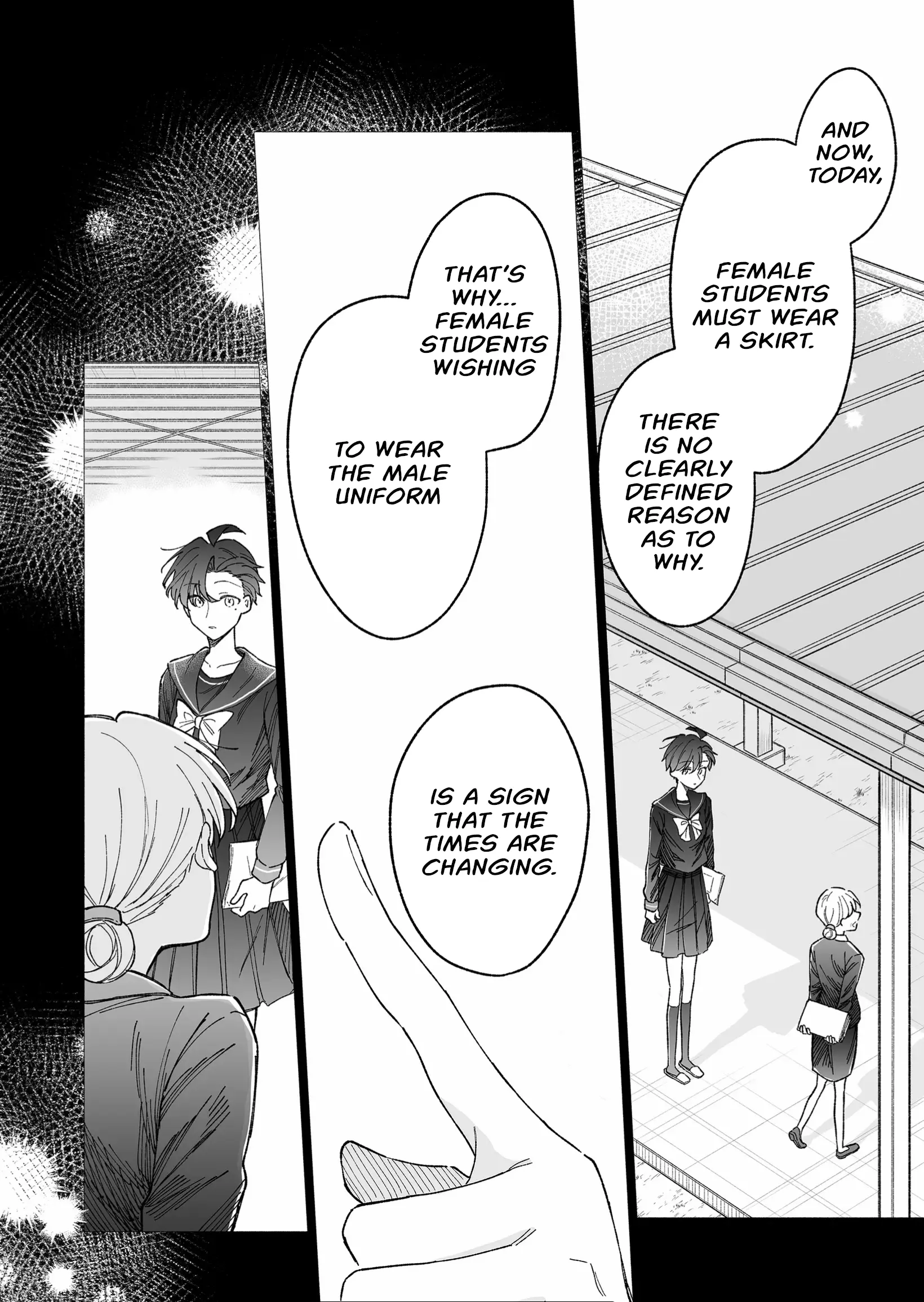 A Cool Girl And A 12Cm Promise - Chapter 5: Reason For Applying