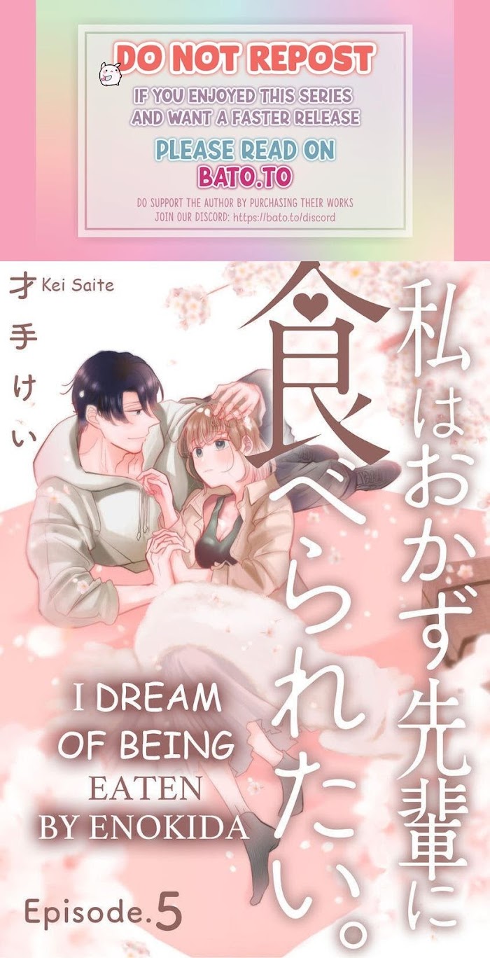 Watashi Wa Okazu Senpai Ni Taberaretai - Chapter 5