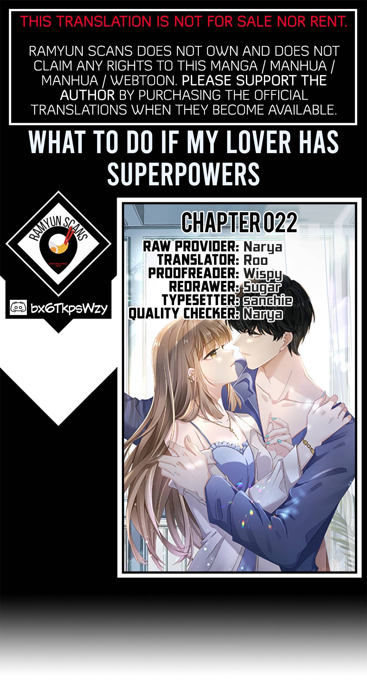 What To Do If My Lover Has Superpowers - Chapter 22