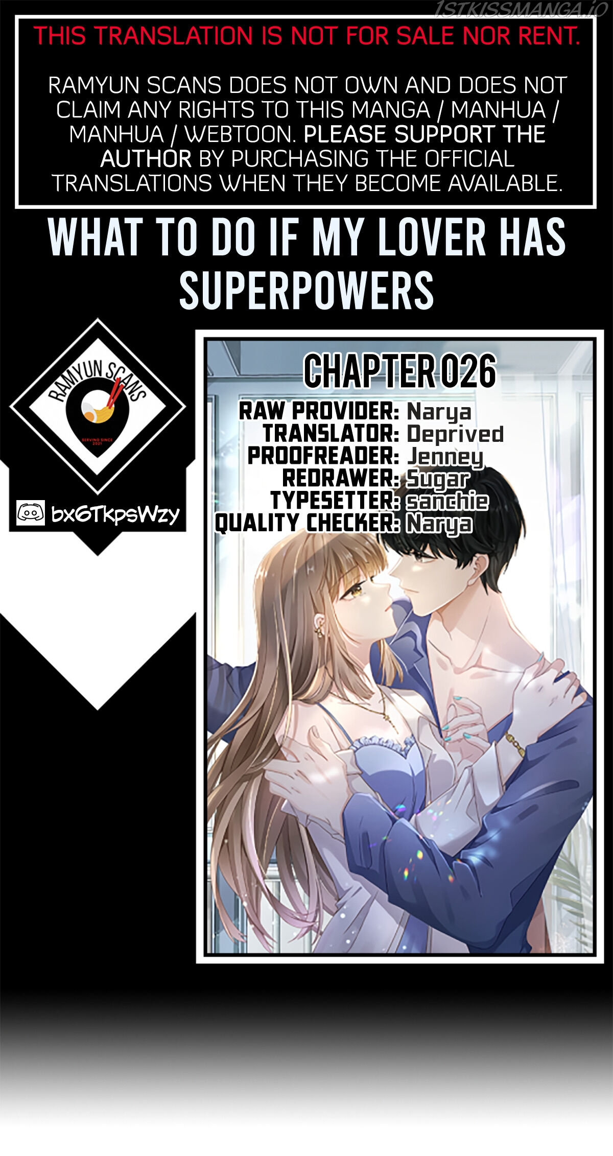 What To Do If My Lover Has Superpowers - Chapter 26