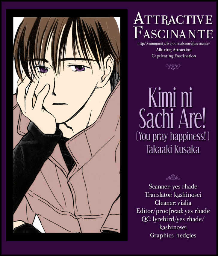 Kimi Ni Sachi Are! - Vol.1 Chapter 3 : Stage Iii