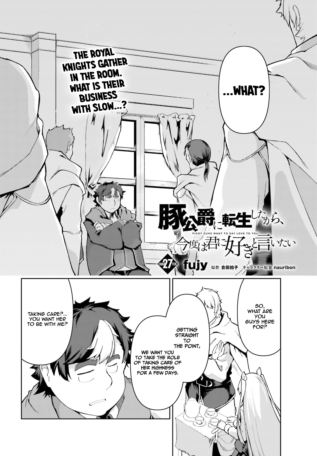 Buta Koushaku Ni Tensei Shitakara, Kondo Wa Kimi Ni Suki To Iitai - Vol.5 Chapter 27