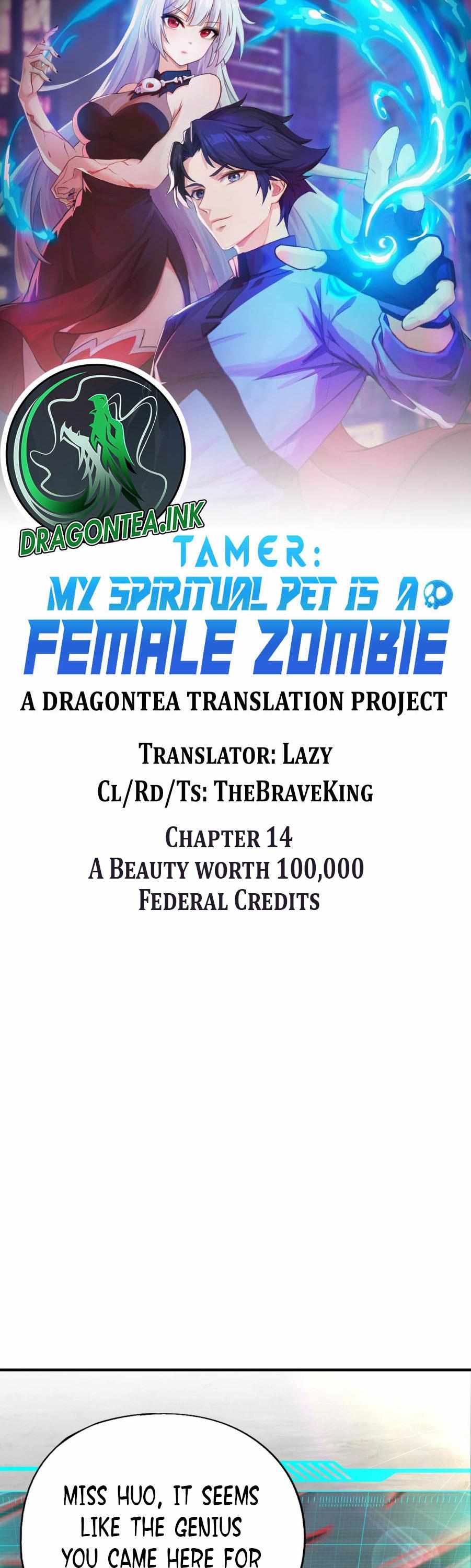 Taming Spiritual Pets: My Spiritual Pet Is A Female Zombie - Chapter 14