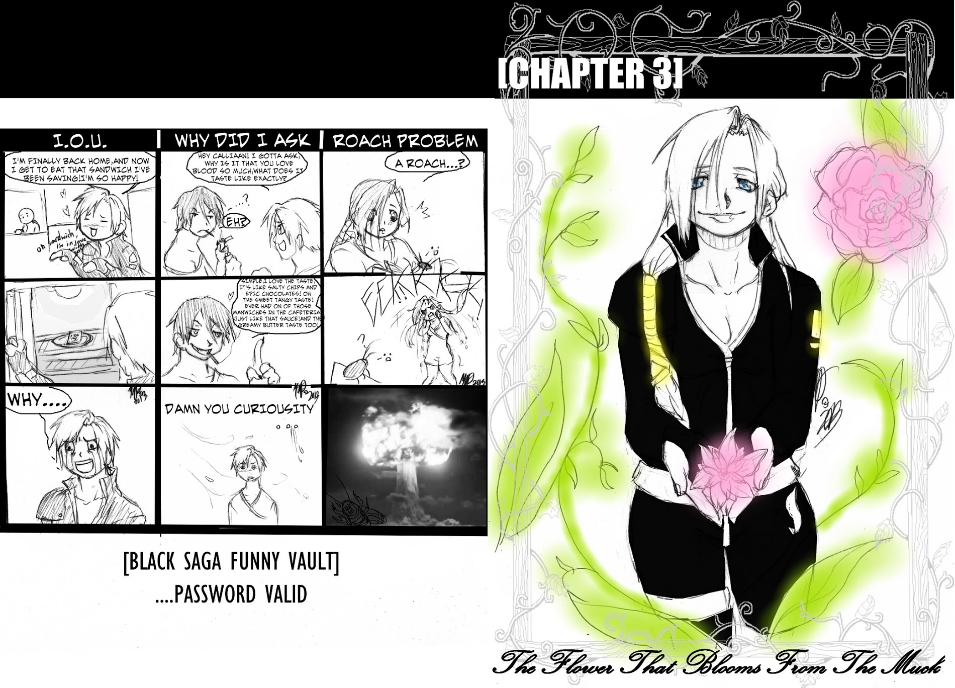 Black Saga - Vol.1 Chapter 3 : The Flower That Blooms From The Muck