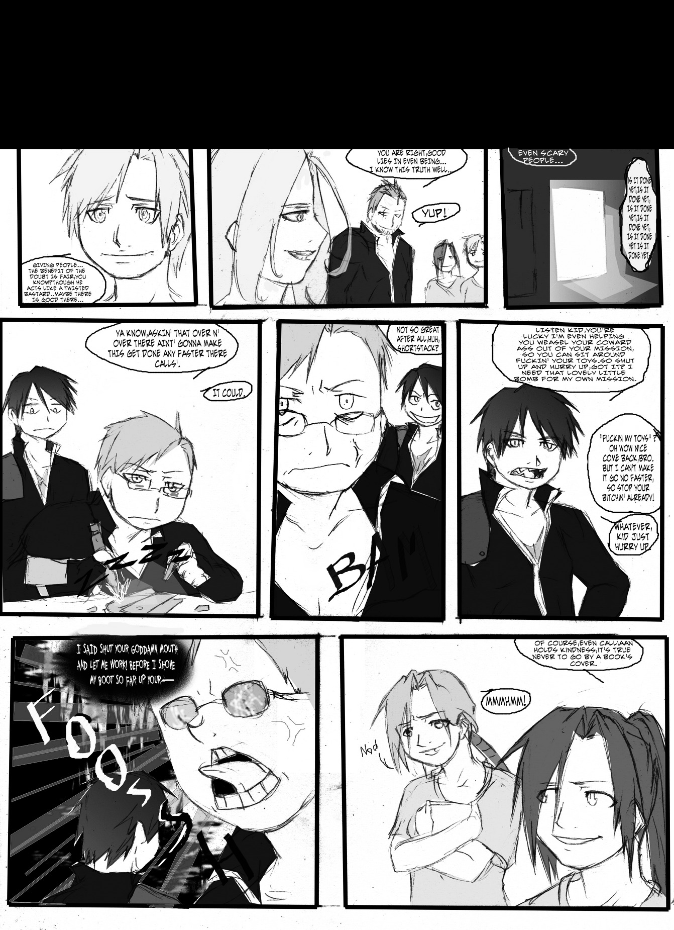 Black Saga - Vol.closed Chapter Closed V2 : 2012 Work Comic Is Closed