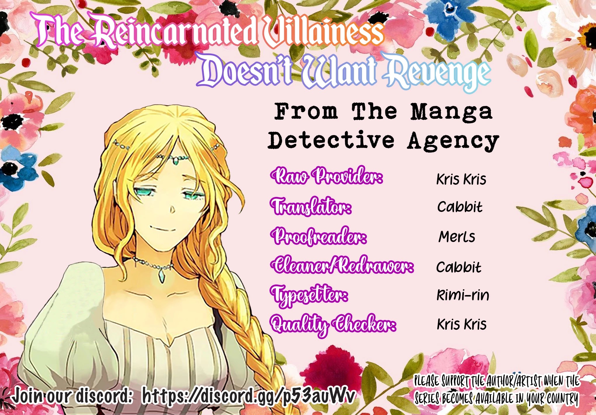 The Reincarnated Villainess Doesn't Want Revenge - Chapter 10