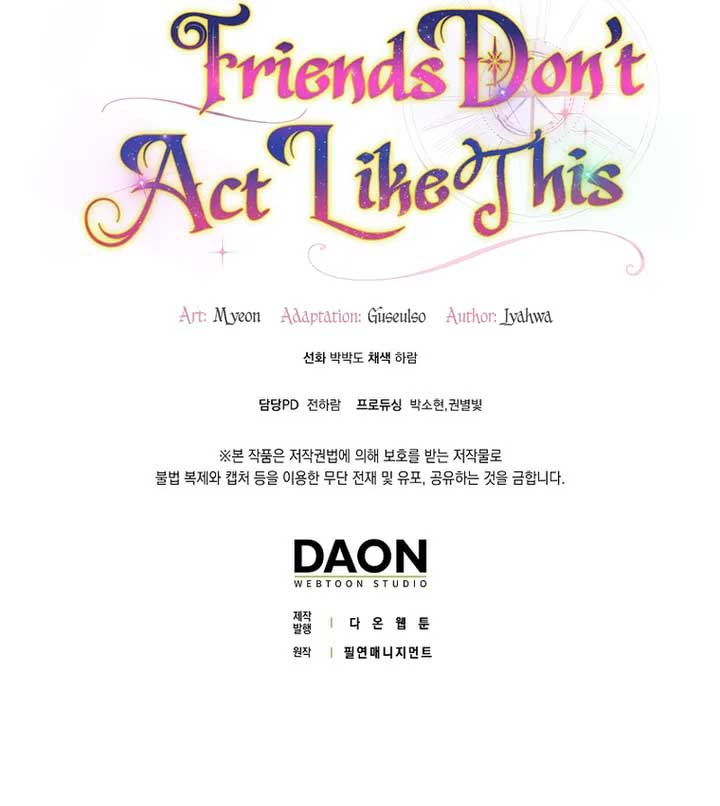 Friends Shouldn't Act This Way - Chapter 6