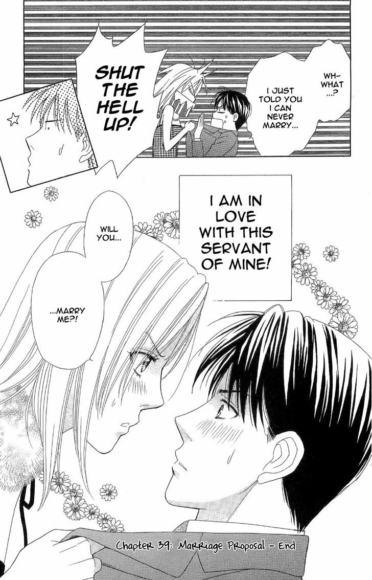 Chou Yo Hana Yo - Vol.8 Chapter 39 : Marriage Proposal