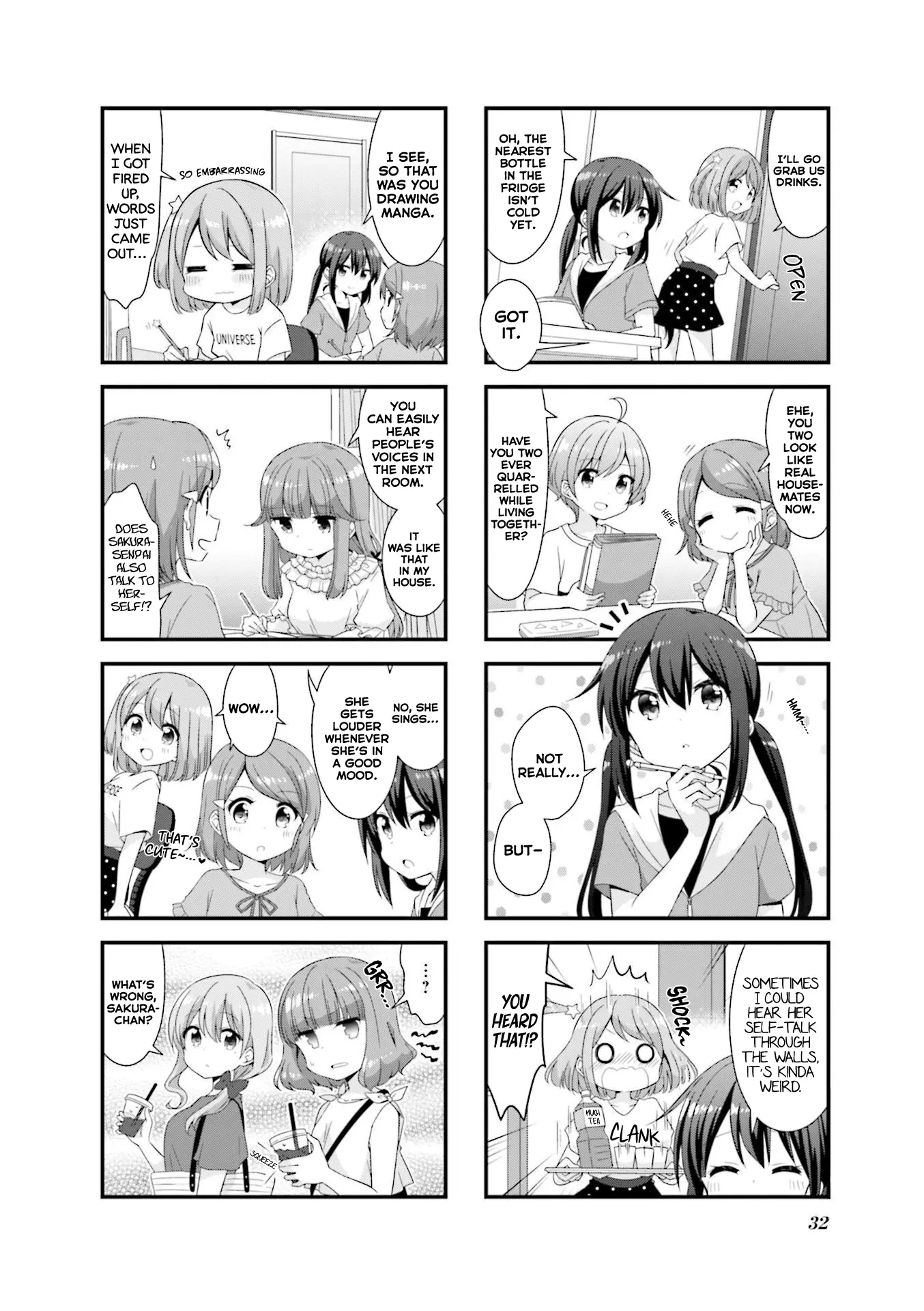 Koisuru Asteroid - Vol.4 Chapter 41: Homework Sleepover