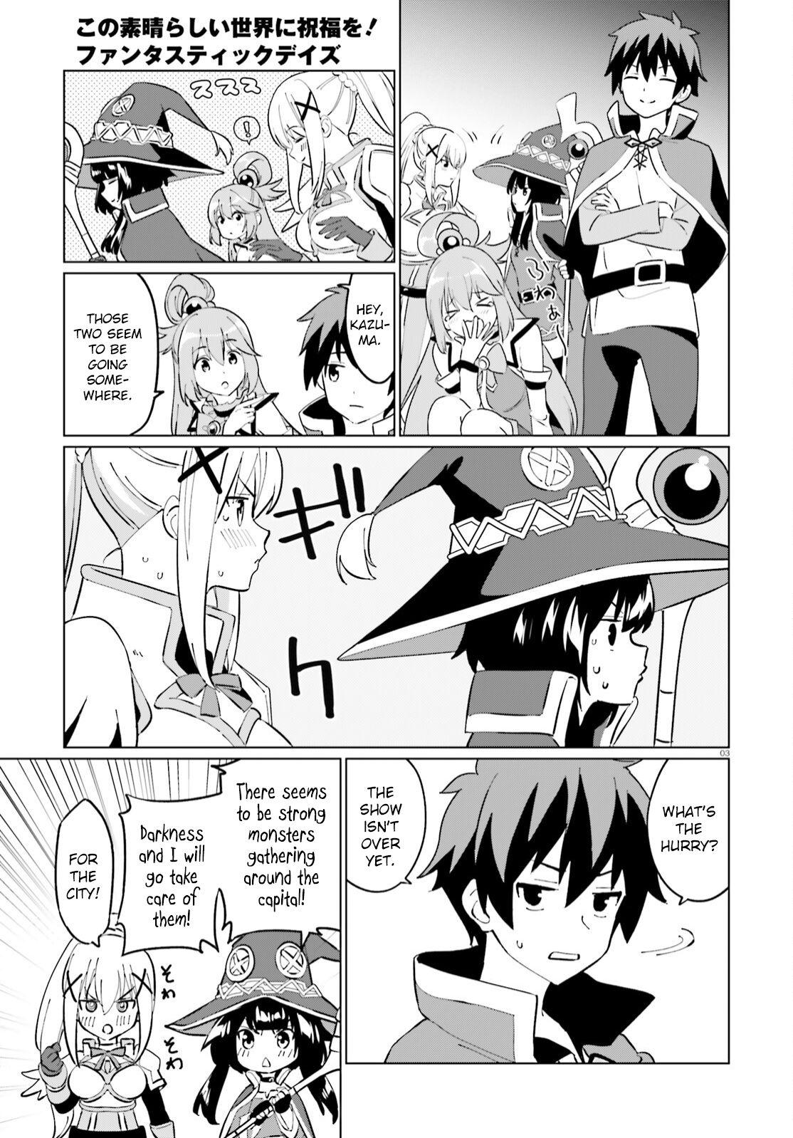 Kono Subarashii Sekai Ni Shukufuku O! Fantastic Days! - Chapter 8