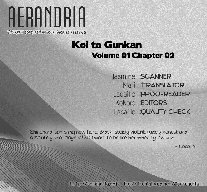 Koi To Gunkan - Vol.1 Chapter 2