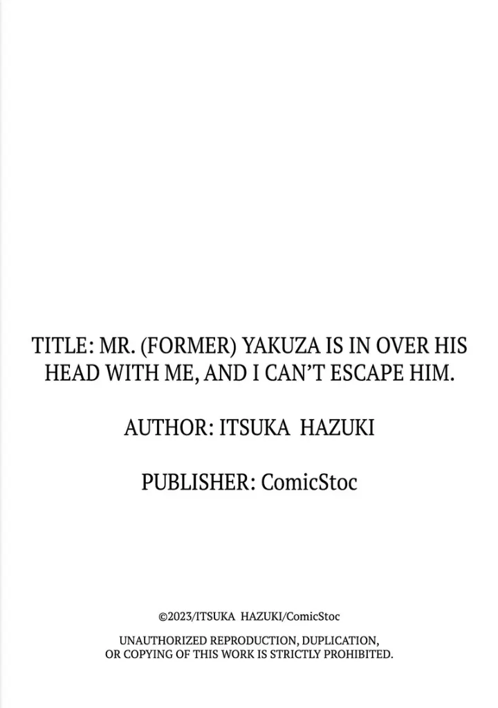 Mr.  Yakuza Is In Over His Head With Me, And I Can’t Escape Him - Chapter 5