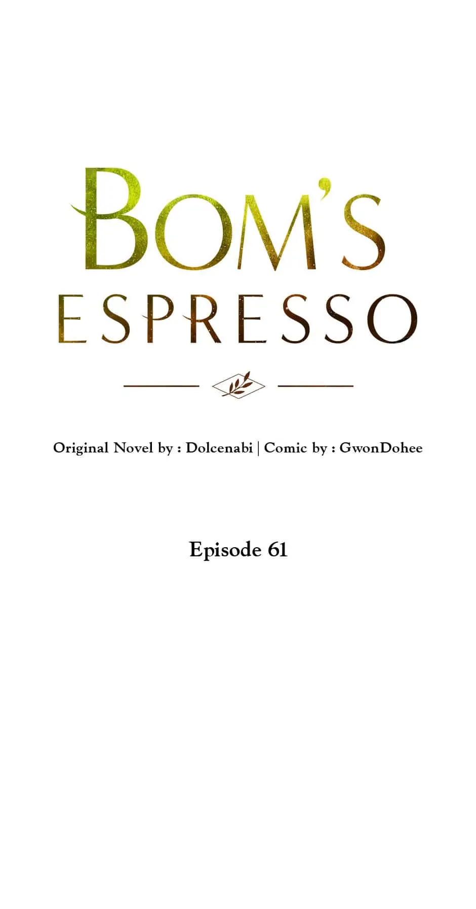 Spring's Espresso - Chapter 61