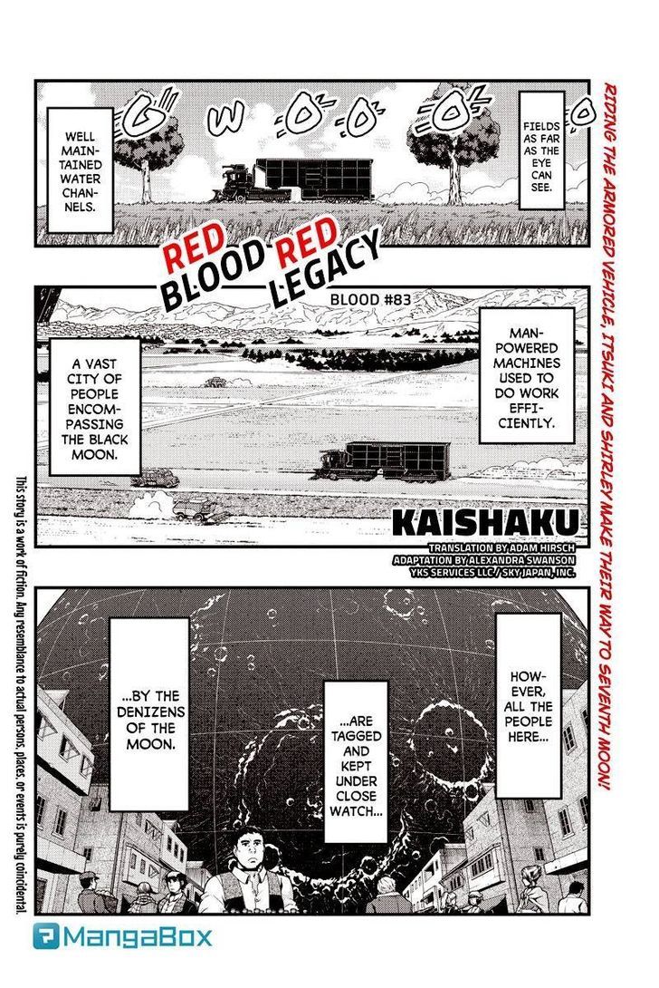 Aka Akatoretachi No Monogatari - Chapter 83 : Blood #83