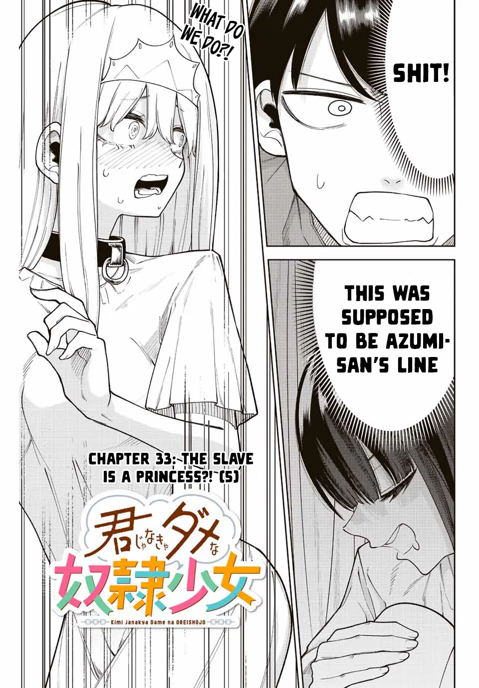 Kimi Janakya Dame Na Dorei Shoujo - Vol.4 Chapter 33: The Slave Is A Princess?! (5)