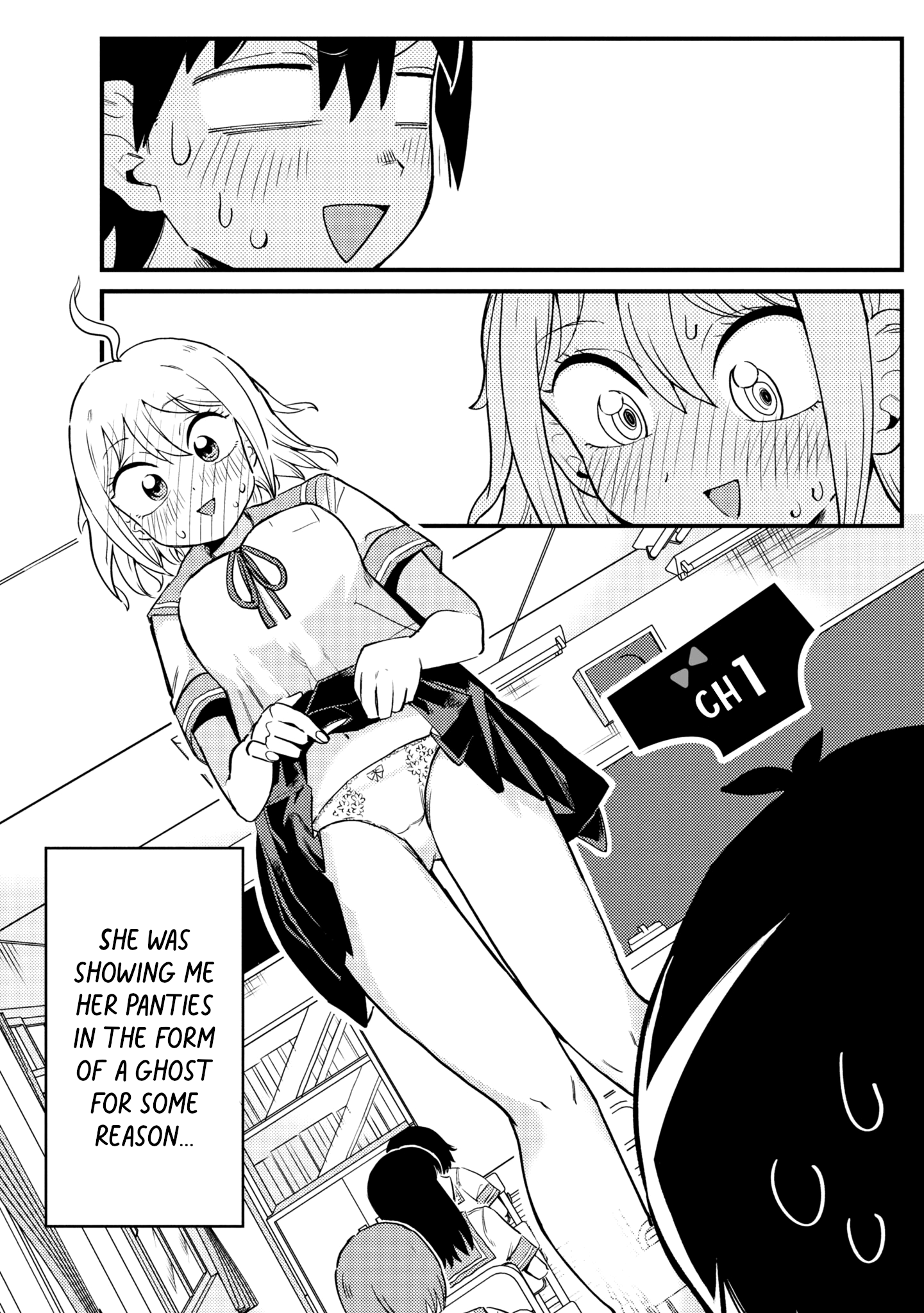 Yuurei Ni Natta Kara Pantsu Misete Mo Barenai Yone!? - Vol.1 Chapter 1