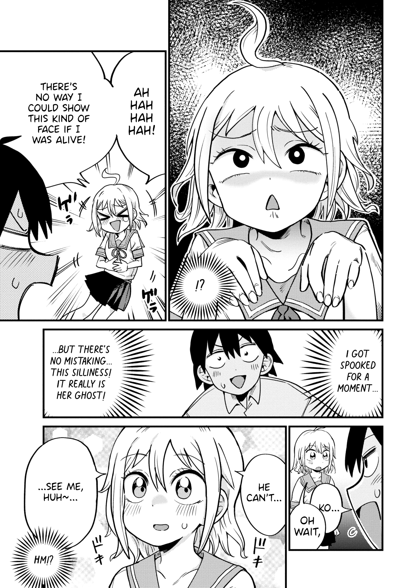 Yuurei Ni Natta Kara Pantsu Misete Mo Barenai Yone!? - Vol.1 Chapter 1