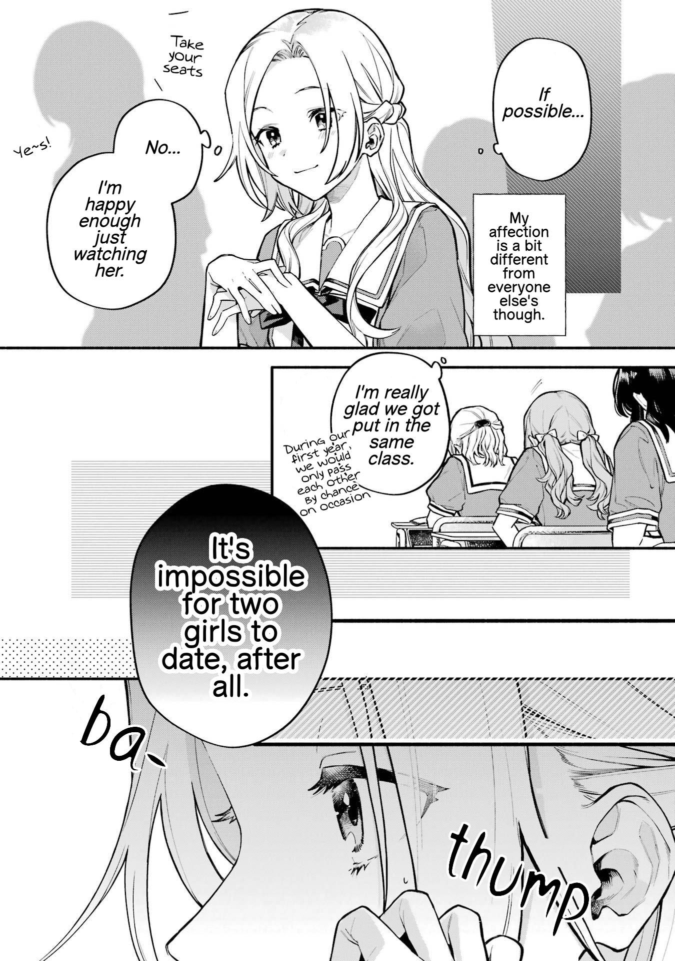 A Yuri Story About A Girl Who Insists "It's Impossible For Two Girls To Get Together" Completely Falling Within 100 Days - Vol.3 Chapter 14