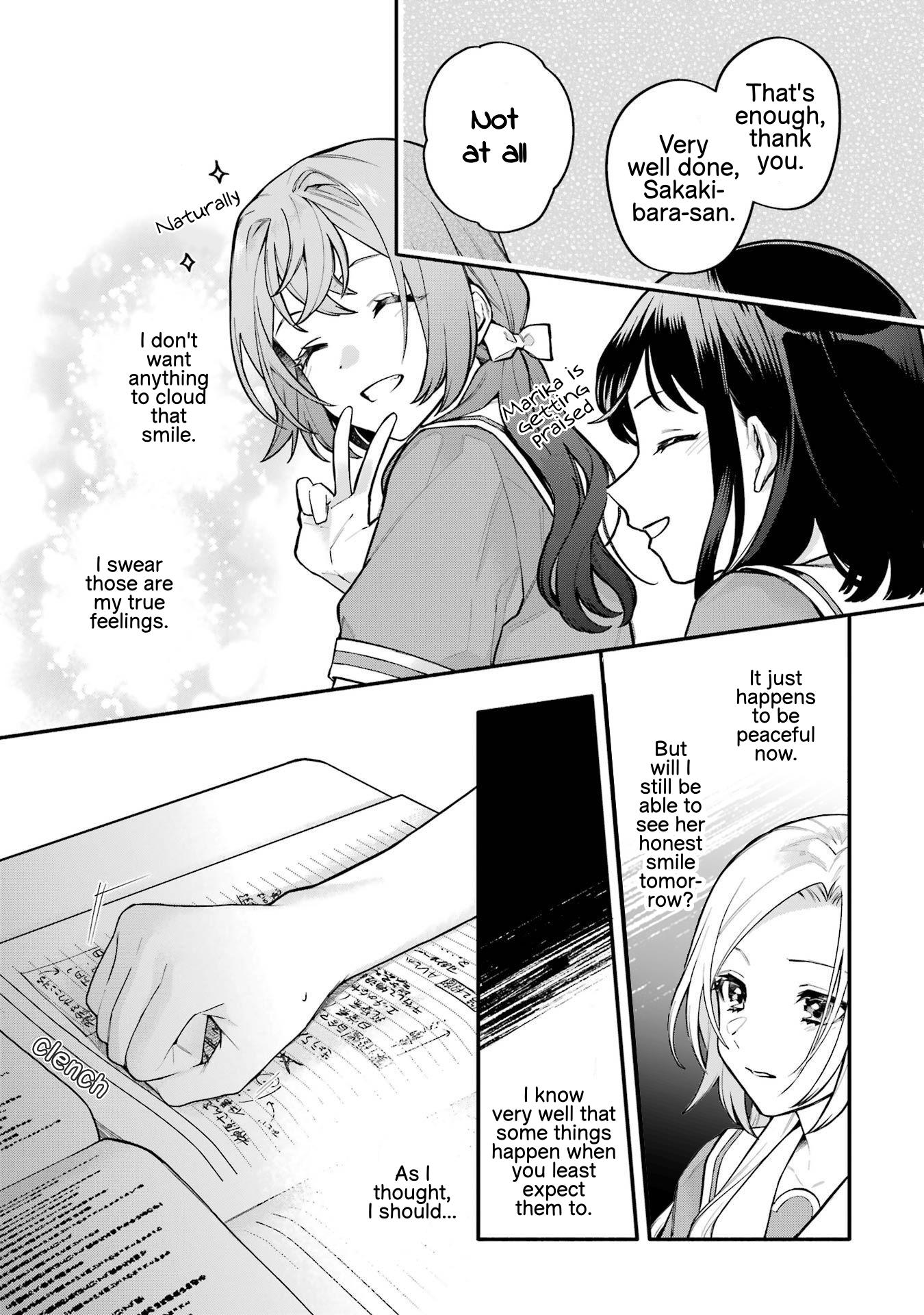 A Yuri Story About A Girl Who Insists "It's Impossible For Two Girls To Get Together" Completely Falling Within 100 Days - Vol.3 Chapter 14