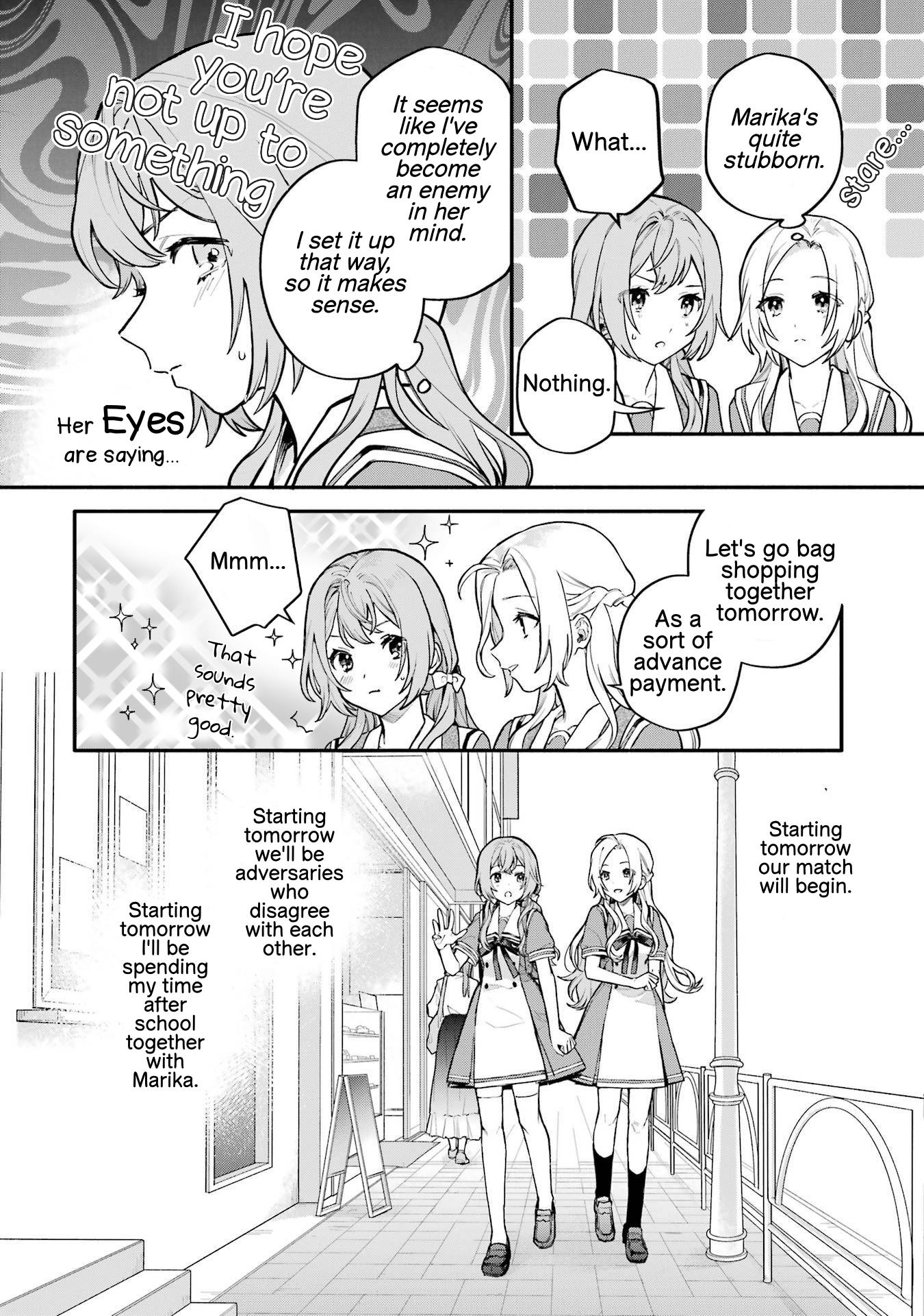 A Yuri Story About A Girl Who Insists "It's Impossible For Two Girls To Get Together" Completely Falling Within 100 Days - Vol.3 Chapter 14