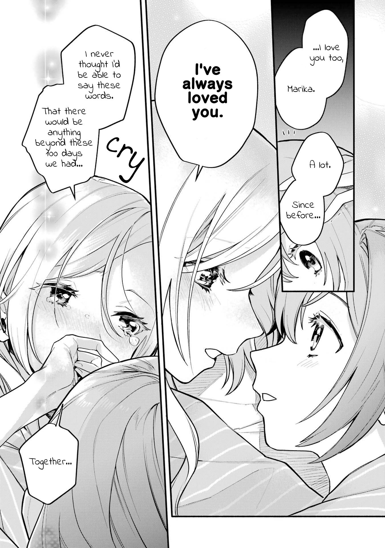 A Yuri Story About A Girl Who Insists "It's Impossible For Two Girls To Get Together" Completely Falling Within 100 Days - Vol.3 Chapter 14