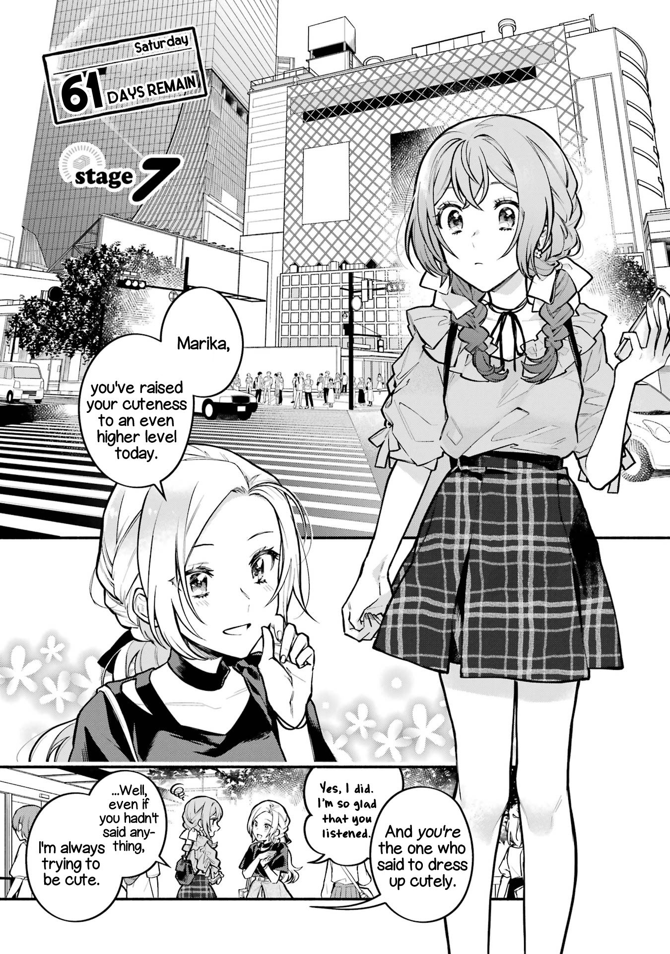 A Yuri Story About A Girl Who Insists "It's Impossible For Two Girls To Get Together" Completely Falling Within 100 Days - Vol.2 Chapter 7