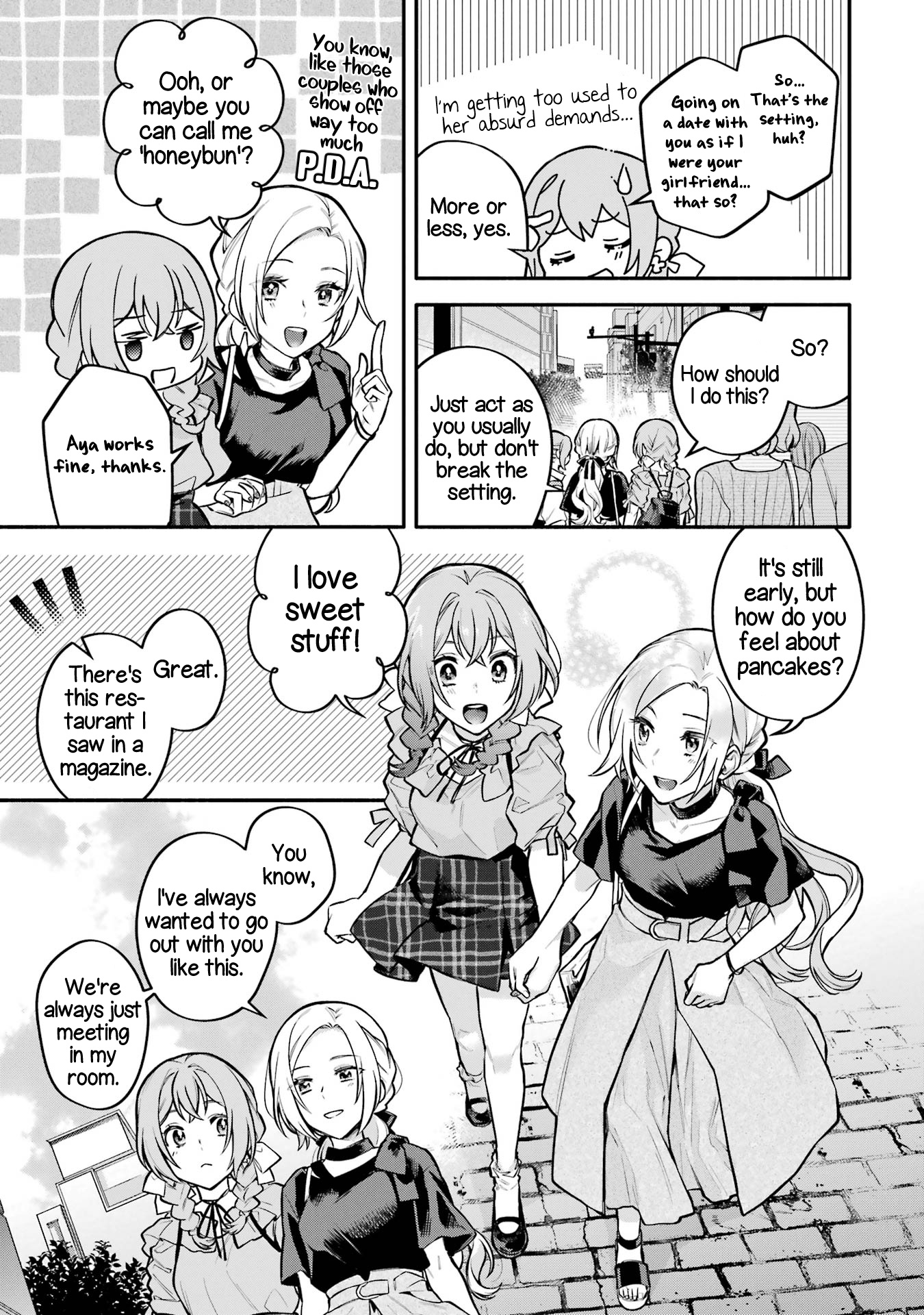 A Yuri Story About A Girl Who Insists "It's Impossible For Two Girls To Get Together" Completely Falling Within 100 Days - Vol.2 Chapter 7