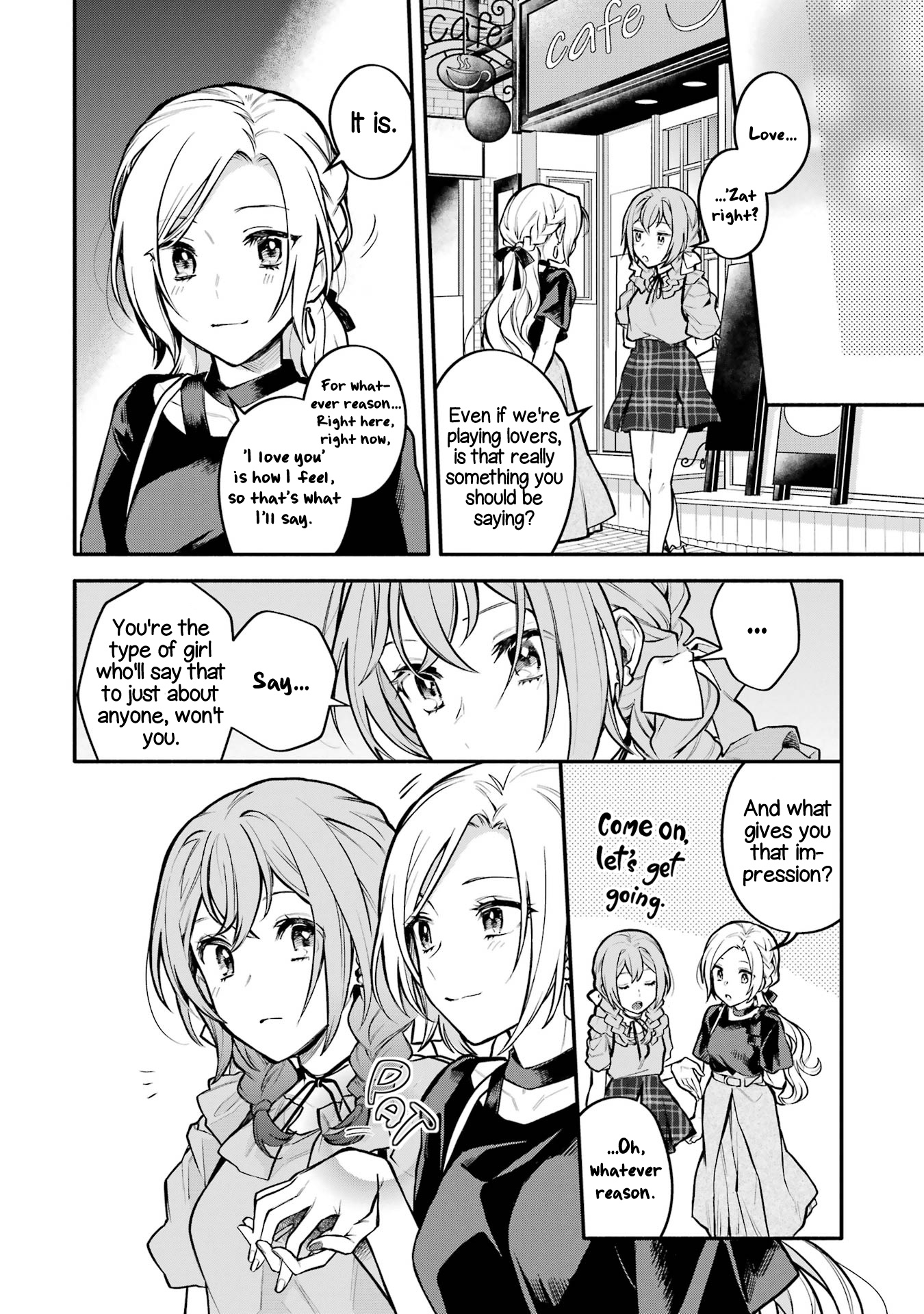 A Yuri Story About A Girl Who Insists "It's Impossible For Two Girls To Get Together" Completely Falling Within 100 Days - Vol.2 Chapter 7