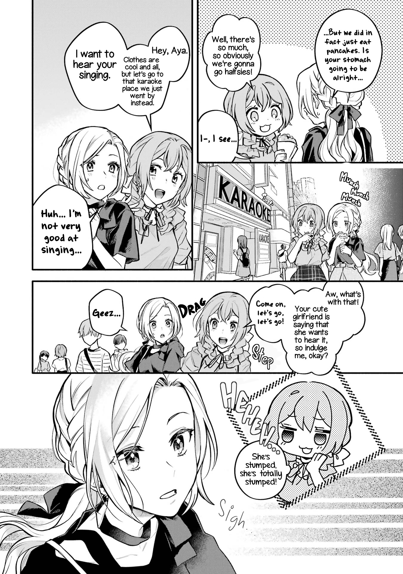 A Yuri Story About A Girl Who Insists "It's Impossible For Two Girls To Get Together" Completely Falling Within 100 Days - Vol.2 Chapter 7